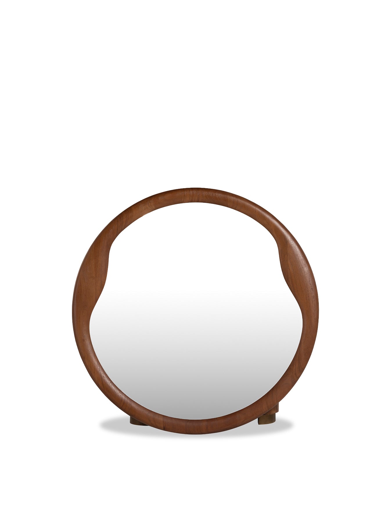 Zerina Walnut Edge Mirror