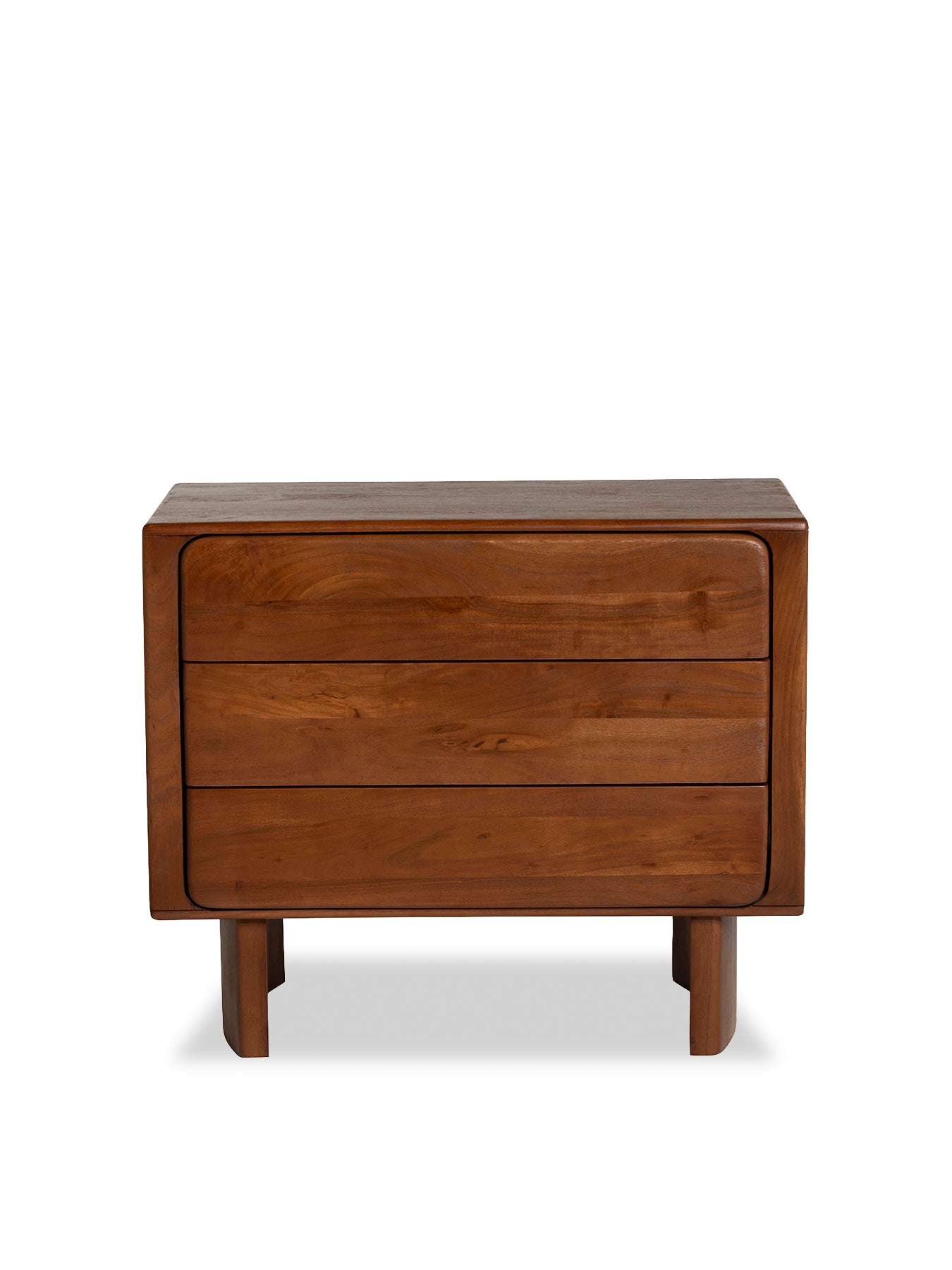 Zerina Walnut 3 Drawer Chest