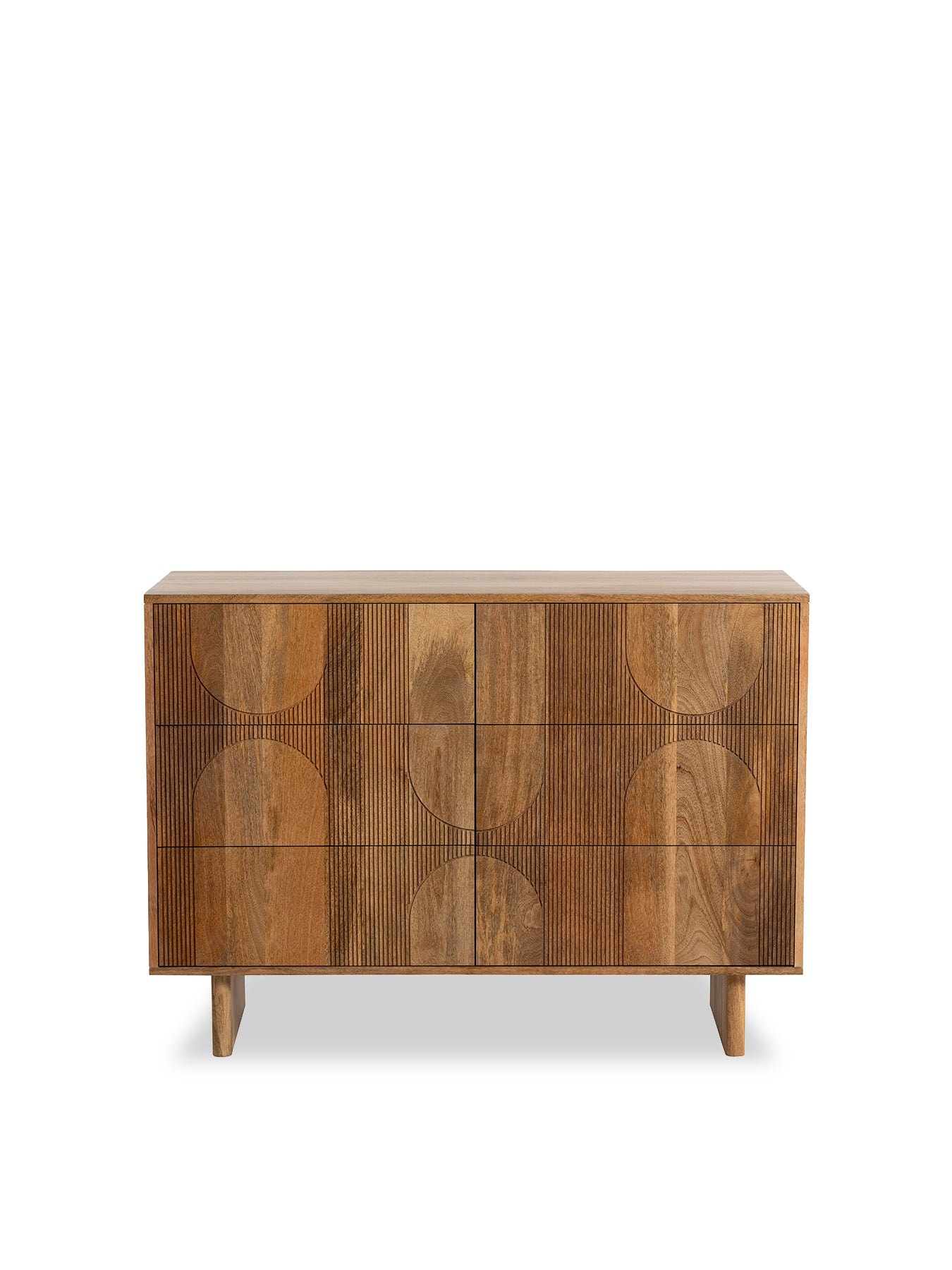 Zuberi Mango Wood 6 Drawer Chest of Drawers