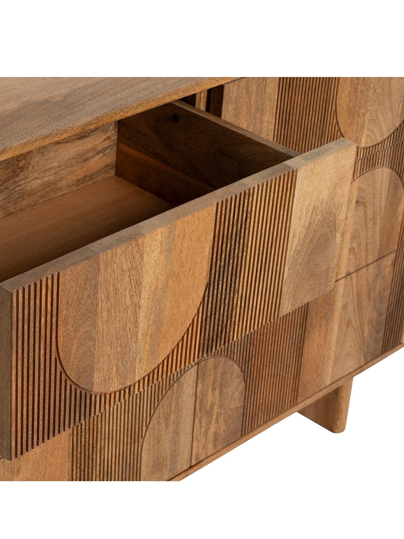Zuberi Mango Wood 6 Drawer Chest of Drawers