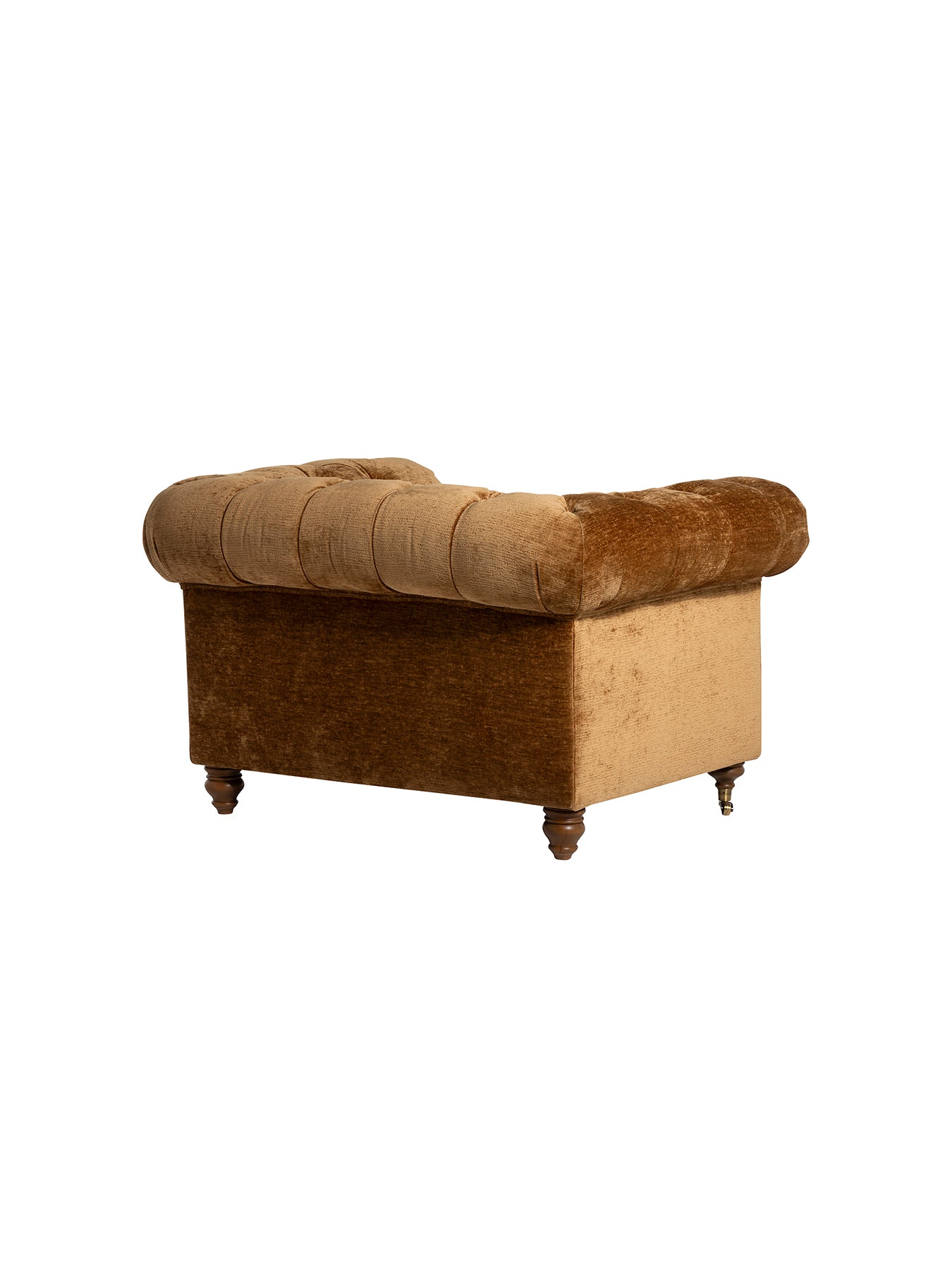 Highgrove Gold Chenille Snuggle Chair