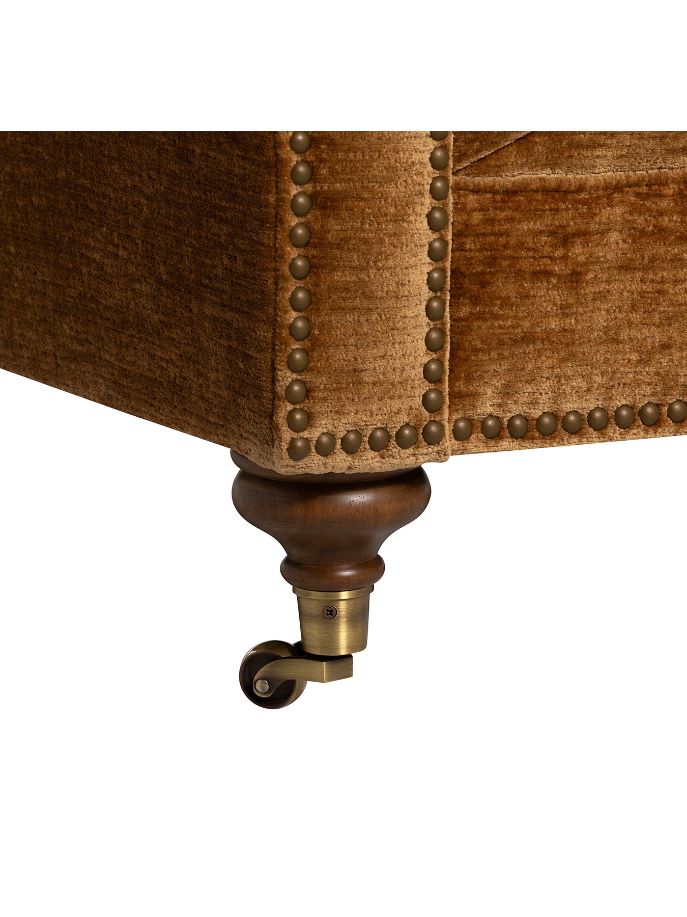 Highgrove Gold Chenille Snuggle Chair