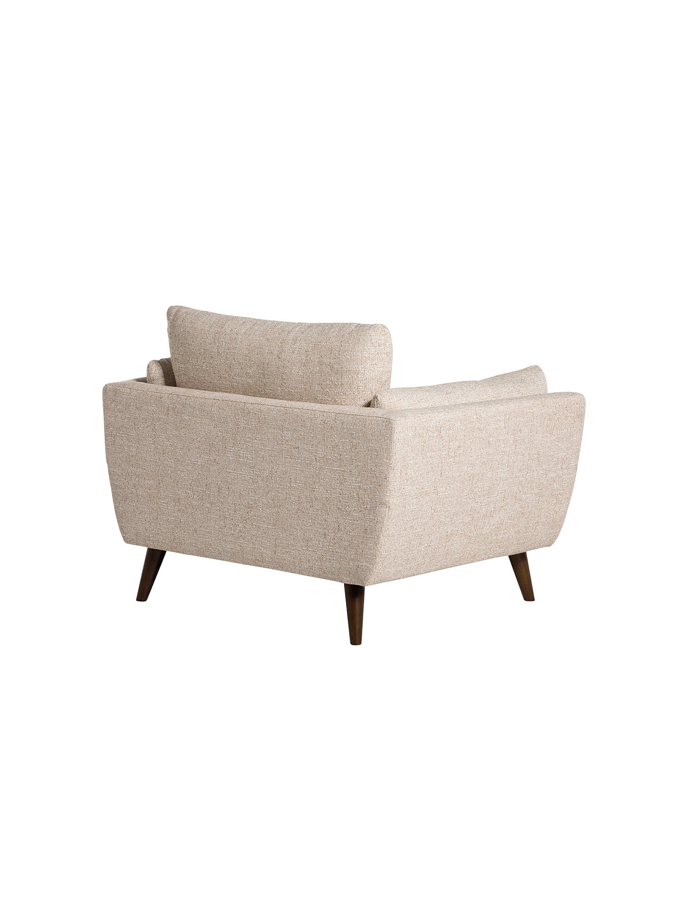 Malmo Neutral Fabric Armchair