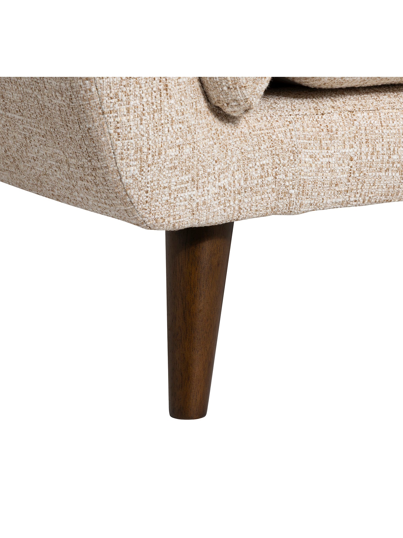 Malmo Neutral Fabric Armchair