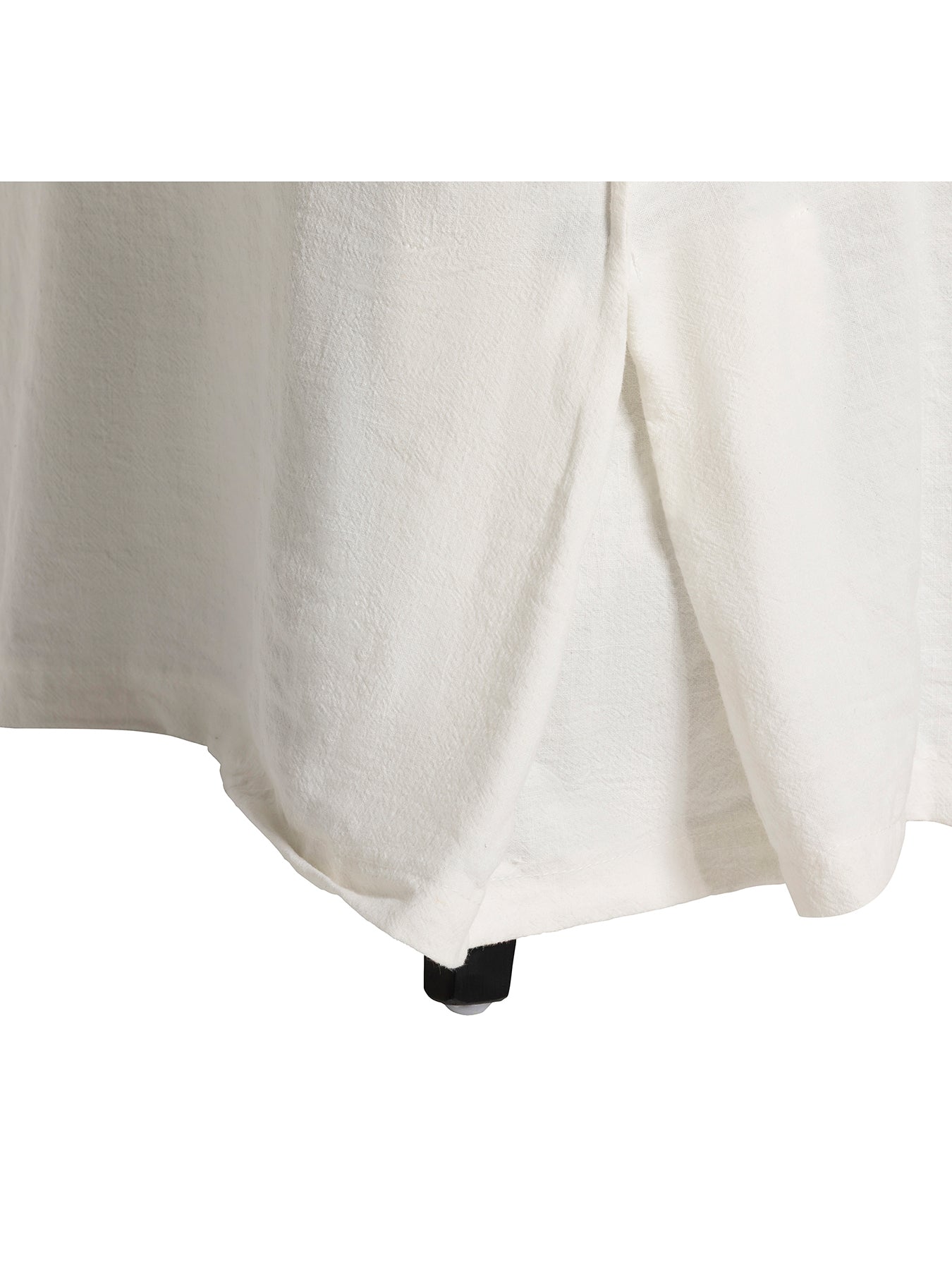 Aspley White Fabric Armchair