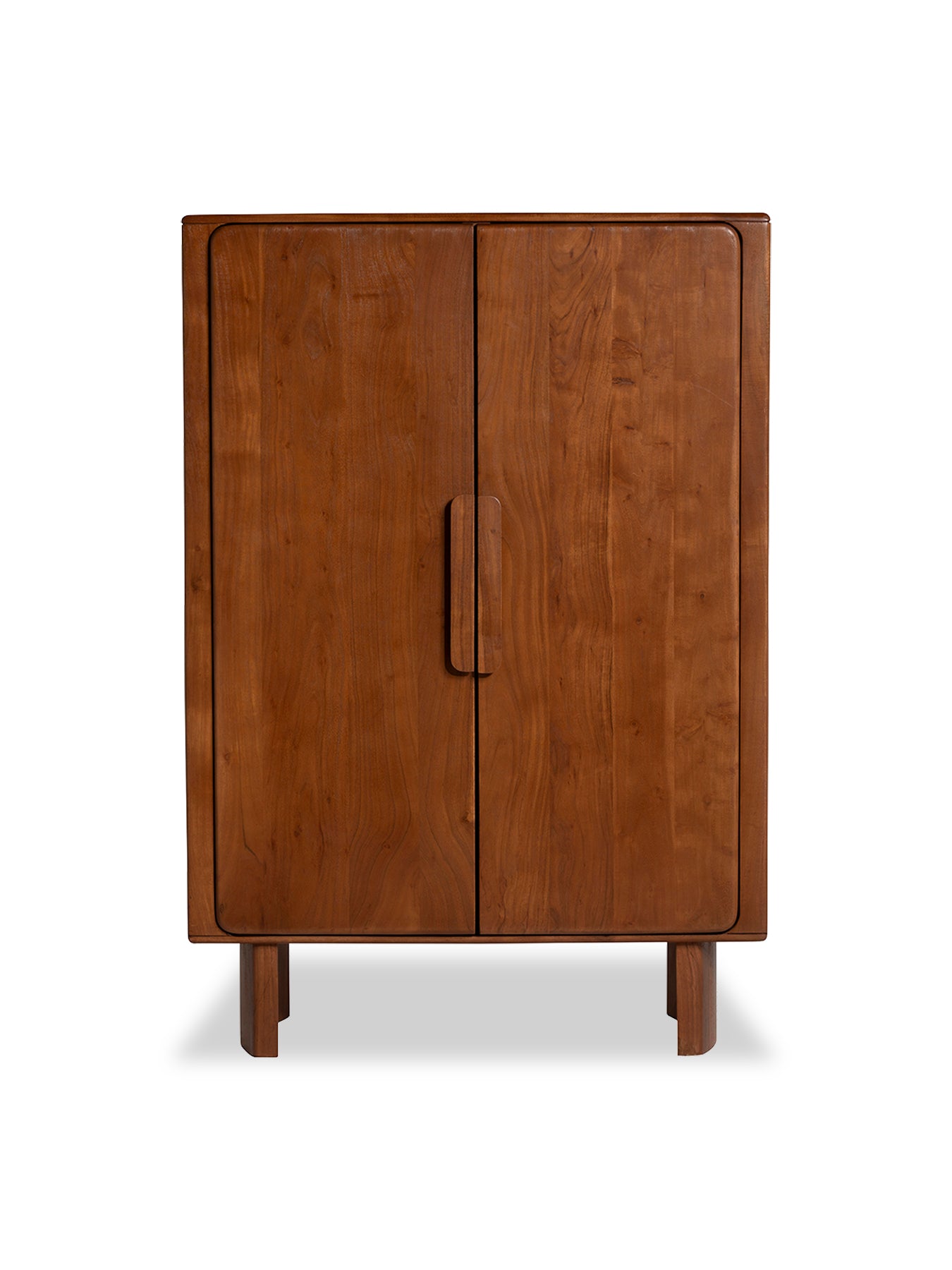 Zerina Walnut Highboard Cabinet