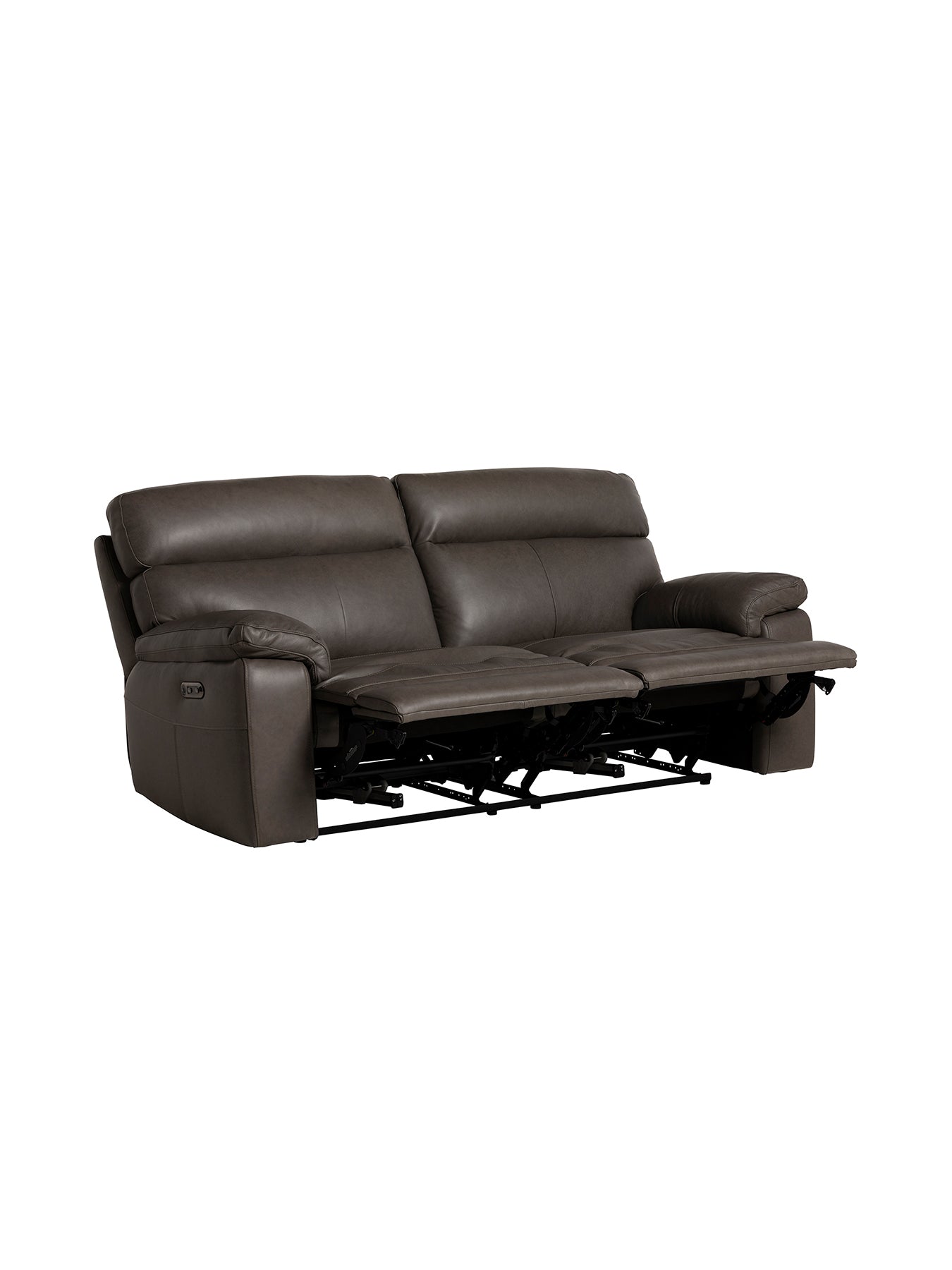 Clark Leather Recliner 3 Seater Sofa