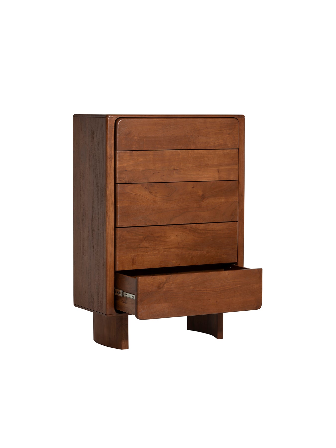 Zerina Walnut 5 Drawer Chest