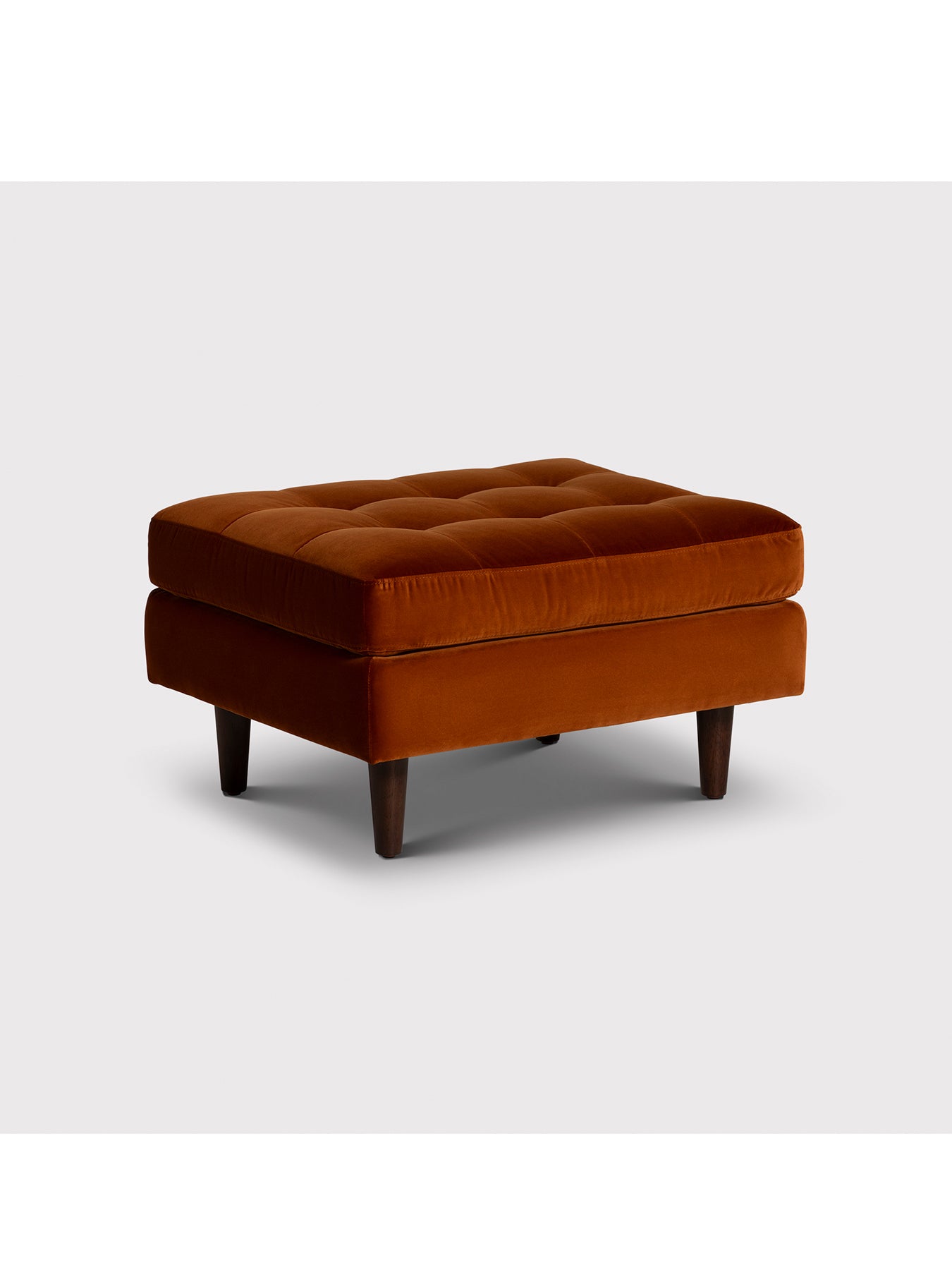 Hemingway Velvet Footstool