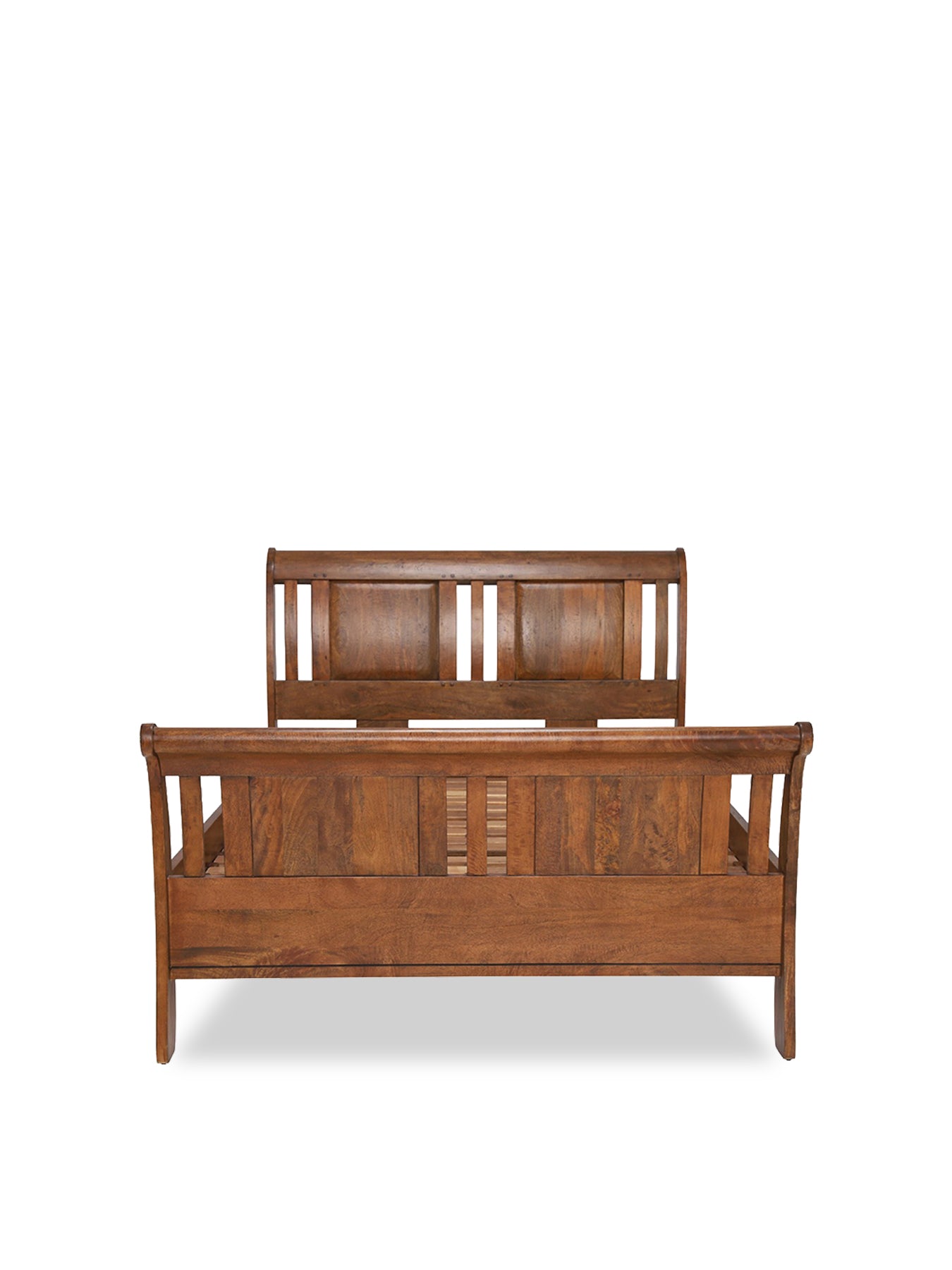 New Frontier Sleigh Super King Bed Frame