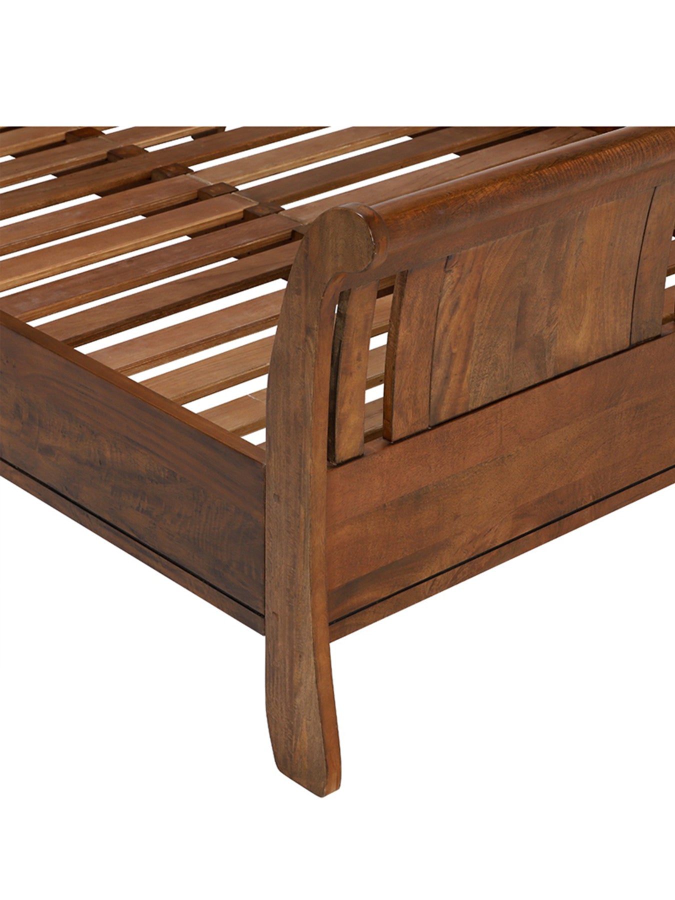 New Frontier Sleigh Super King Bed Frame