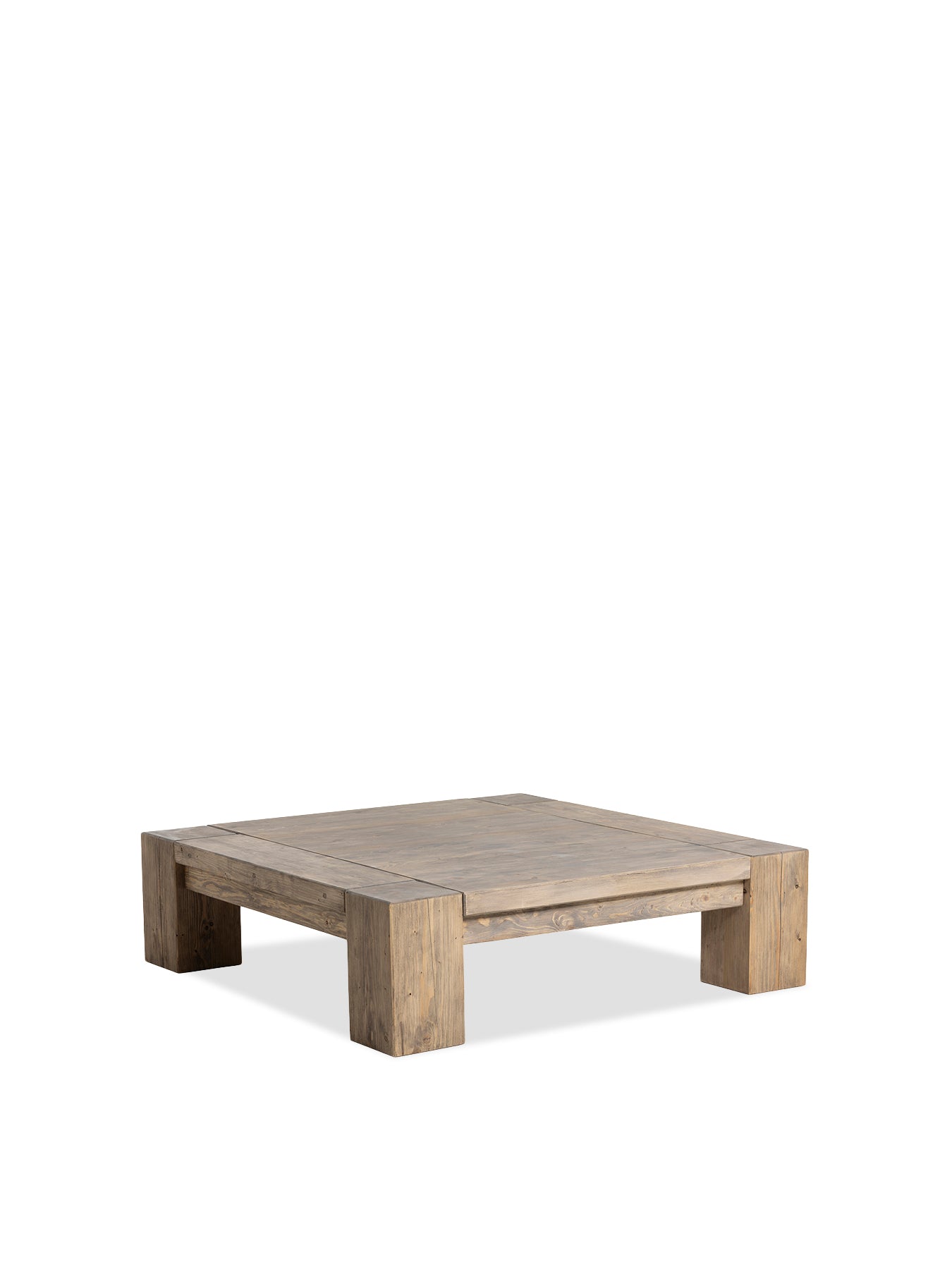 Huxley Reclaimed Wood Square Coffee Table
