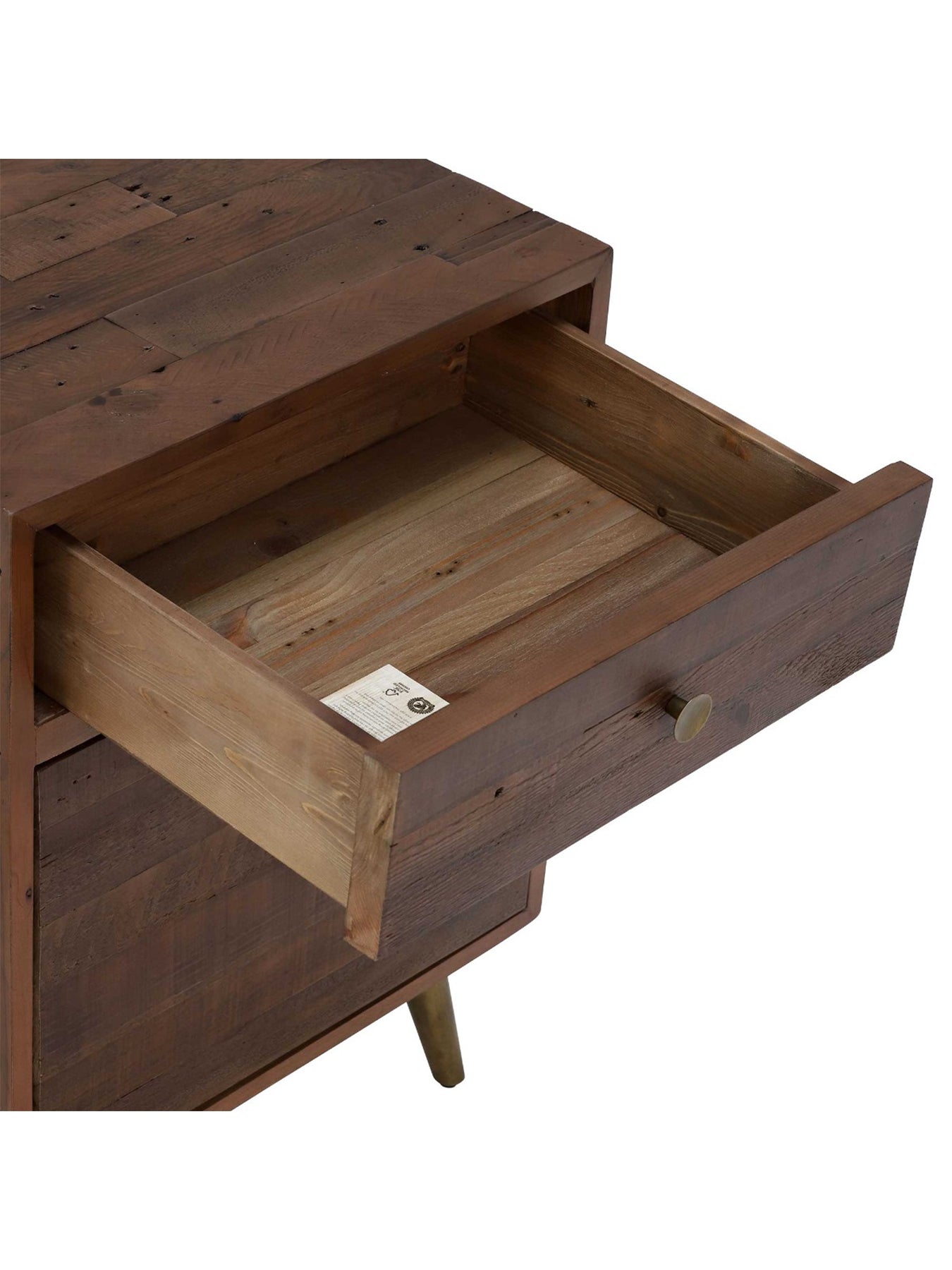 Modi Reclaimed Wood Filing Cabinet