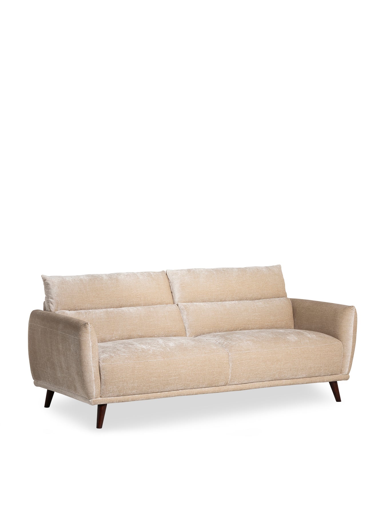 Mallory Neutral Fabric 2.5 Seater Sofa