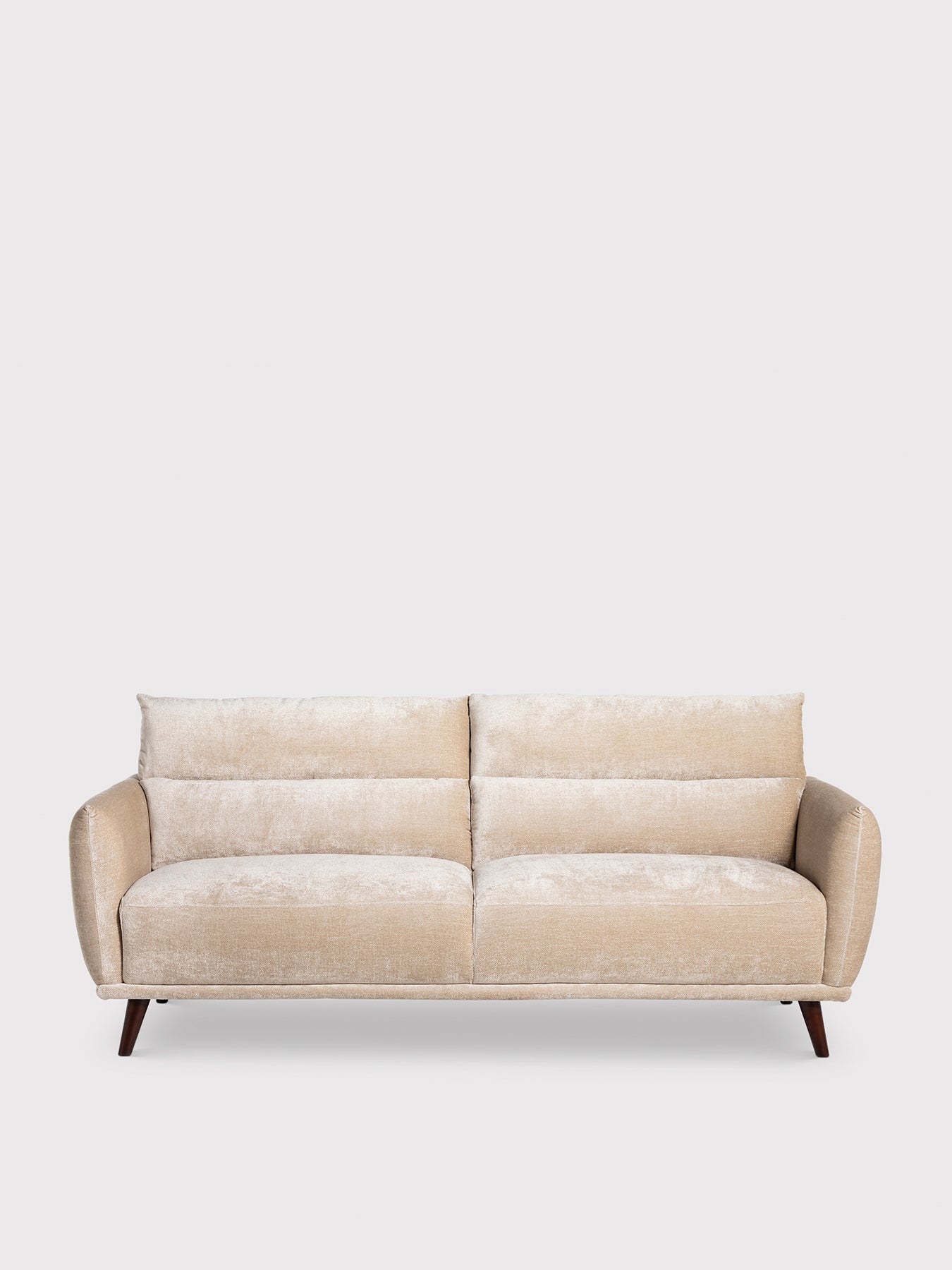 Mallory Neutral Fabric 2.5 Seater Sofa
