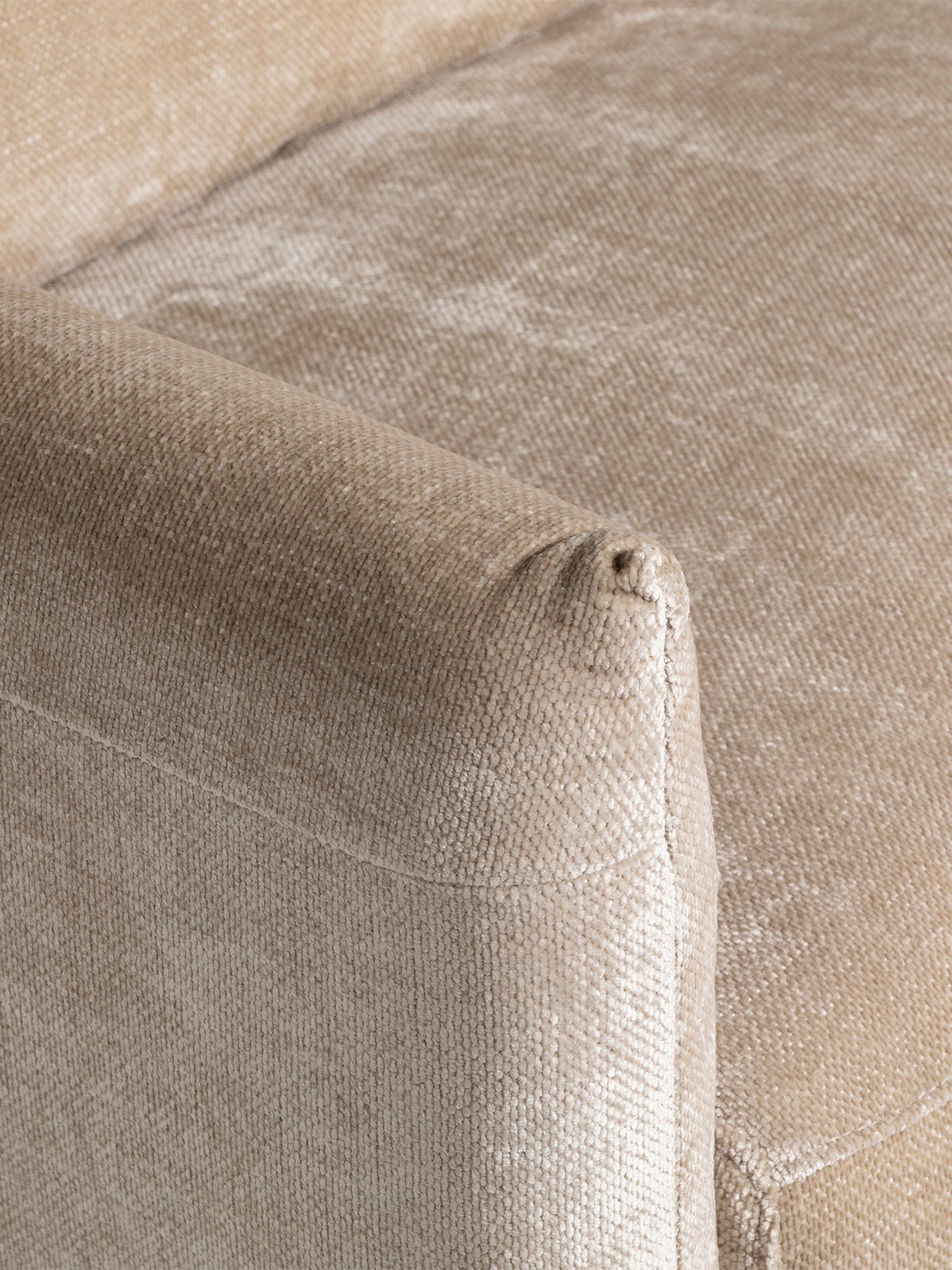 Mallory Neutral Fabric 2.5 Seater Sofa