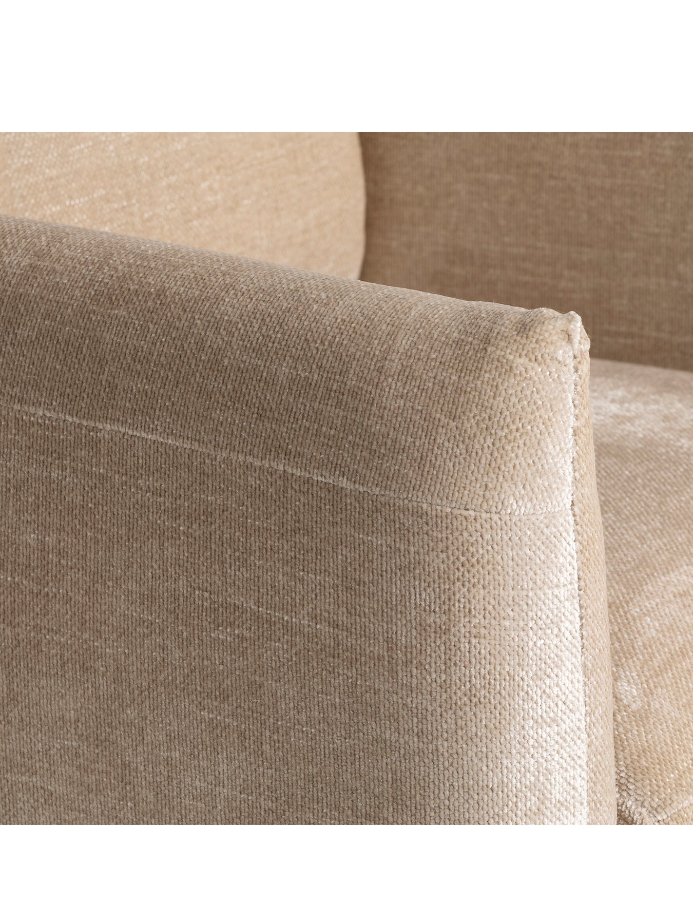 Mallory Neutral Fabric Armchair