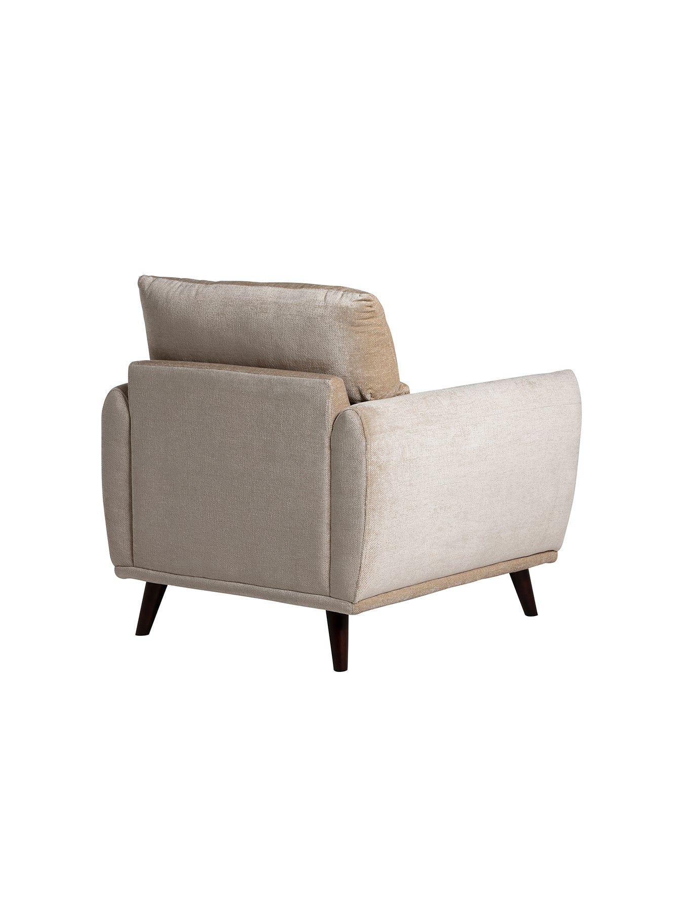 Mallory Neutral Fabric Armchair