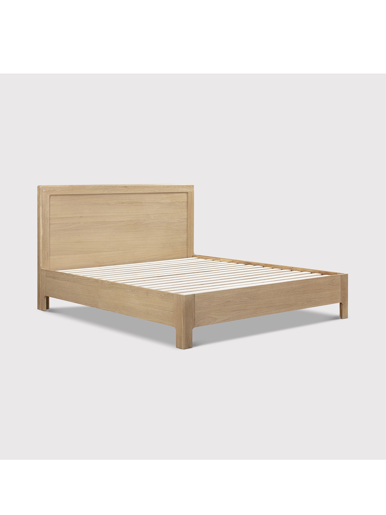 Hadrian Oak King Bed Frame