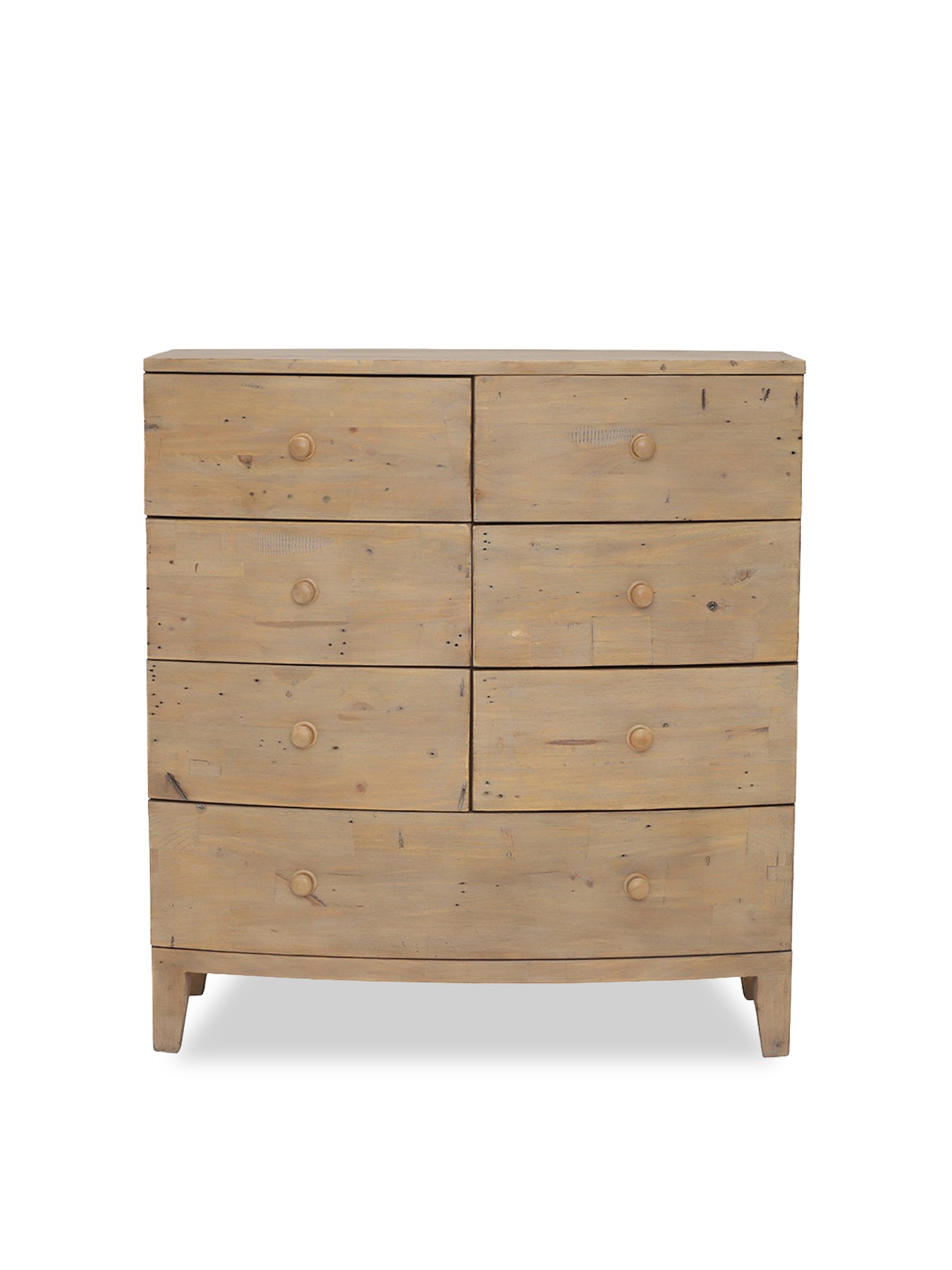 Lewes Reclaimed Wood 7 Drawer Chest