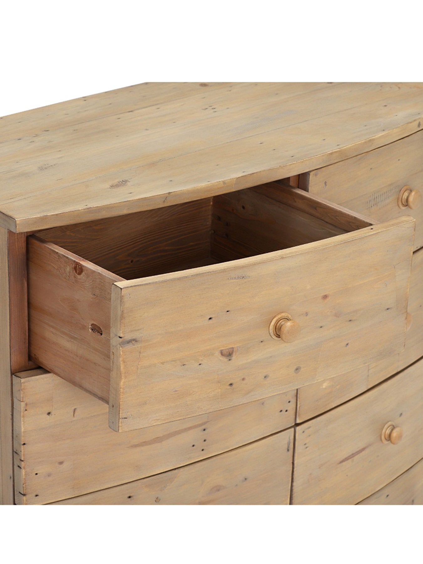 Lewes Reclaimed Wood 7 Drawer Chest