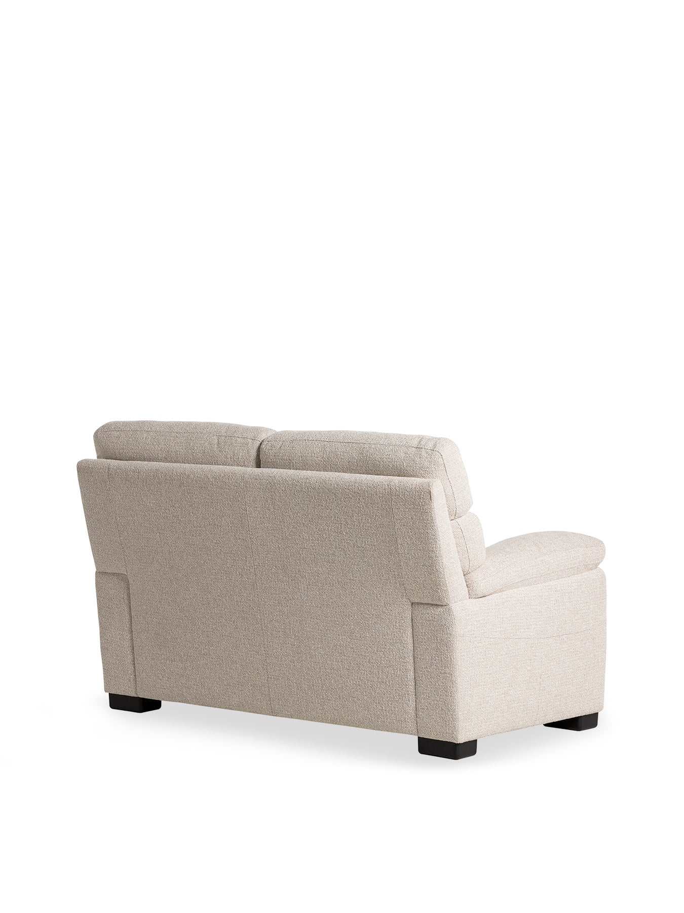 Clark Cream Fabric 2 Seater Sofa