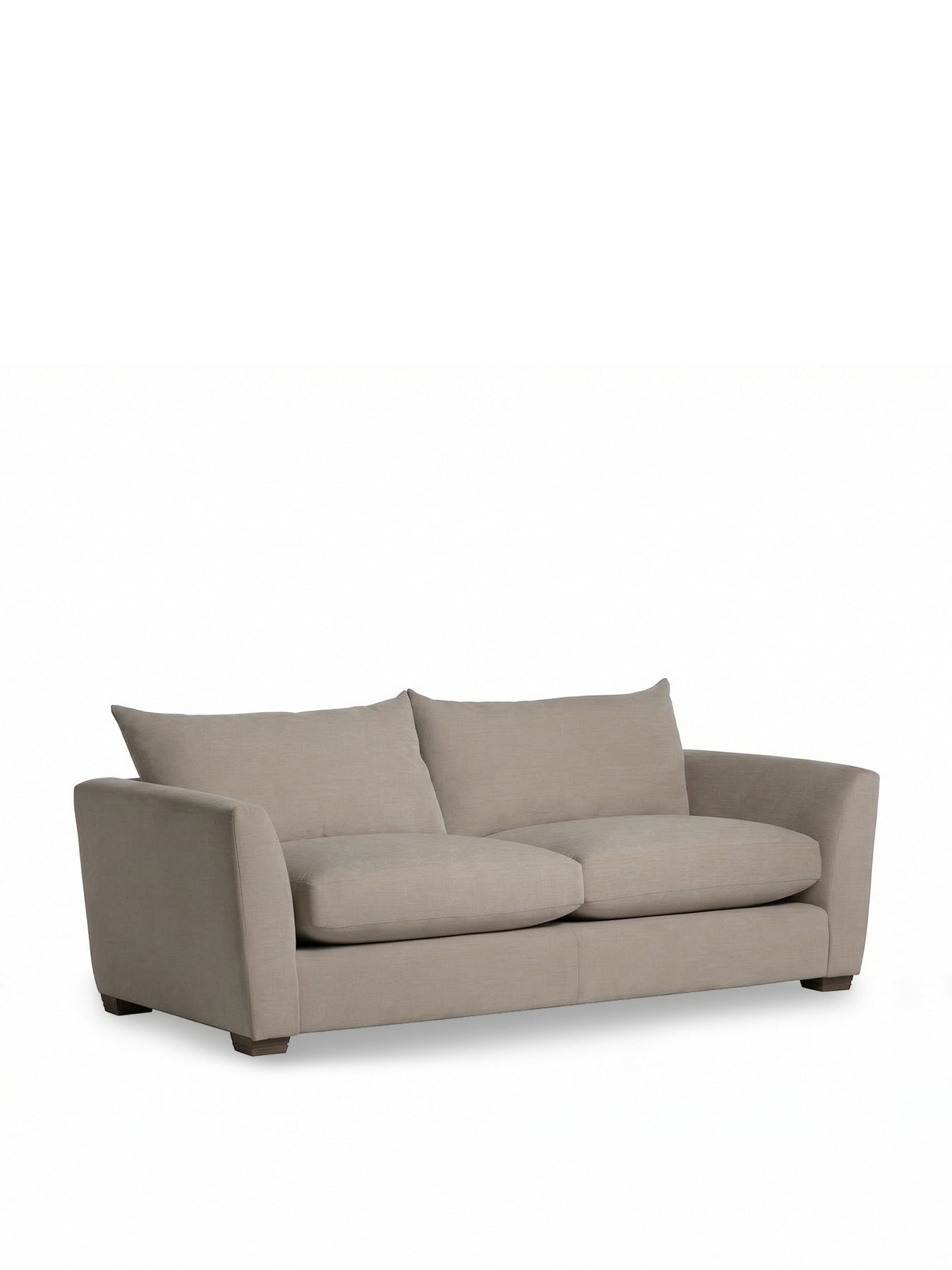 Floyd Neutral Fabric 3 Seater Sofa