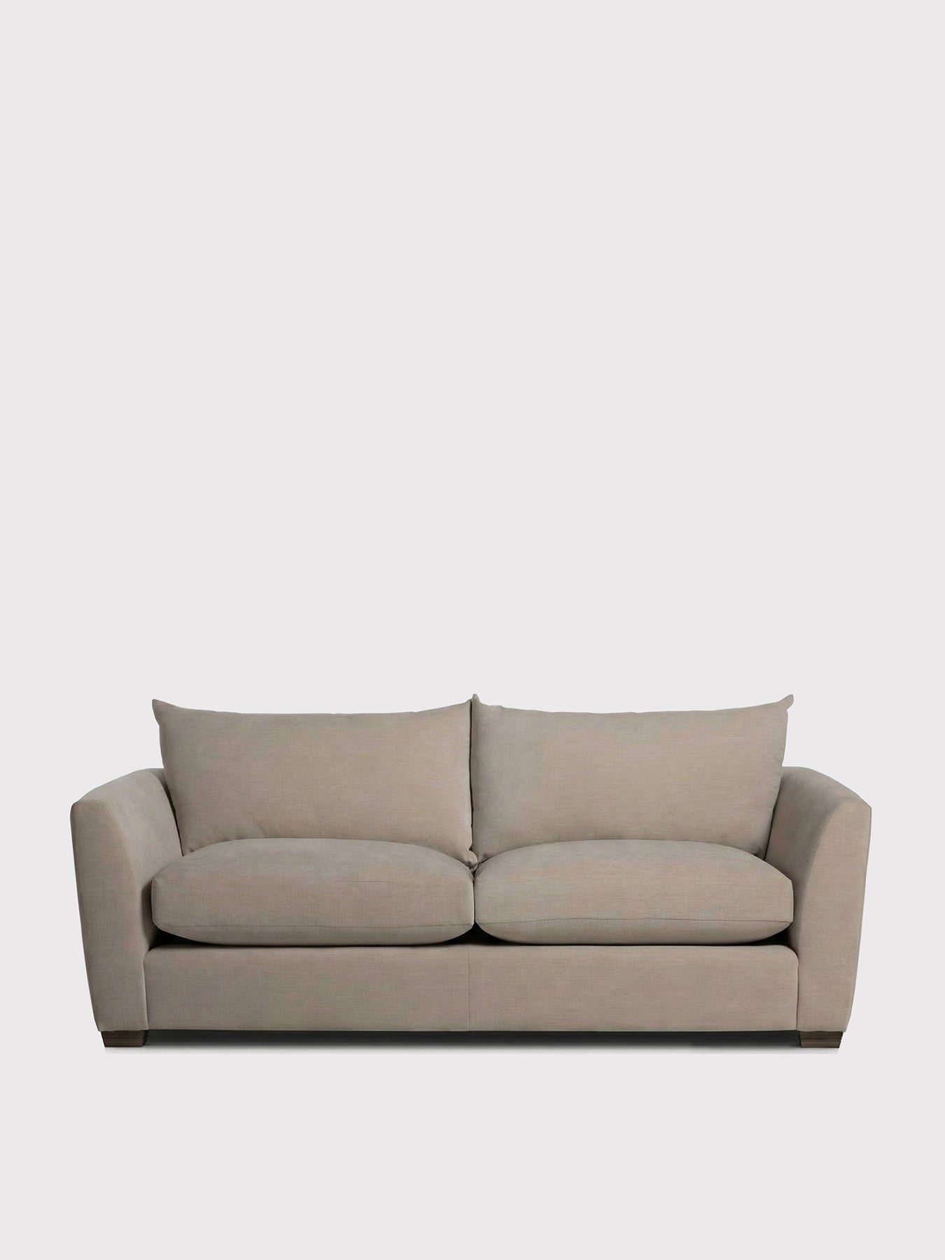 Floyd Neutral Fabric 3 Seater Sofa