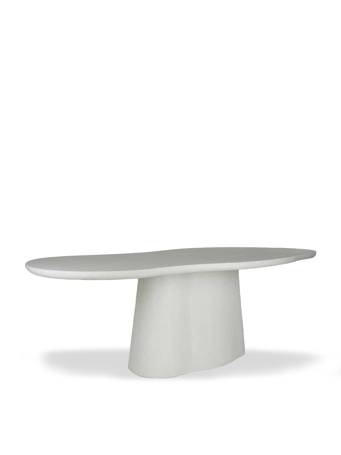 Capella Faux Stone Pedestal Dining Table 220cm