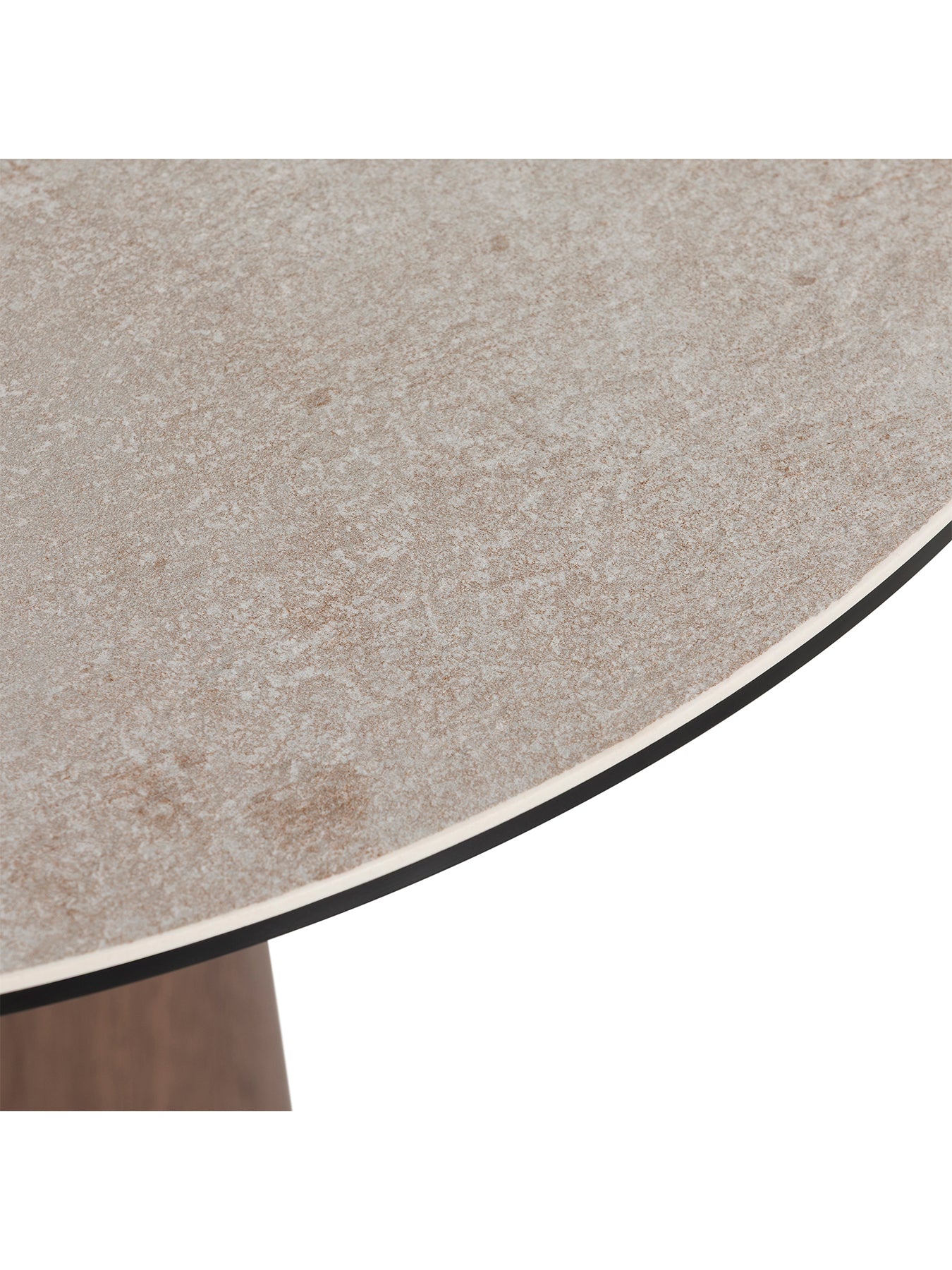 Cosmos Ceramic Top Side Table Round