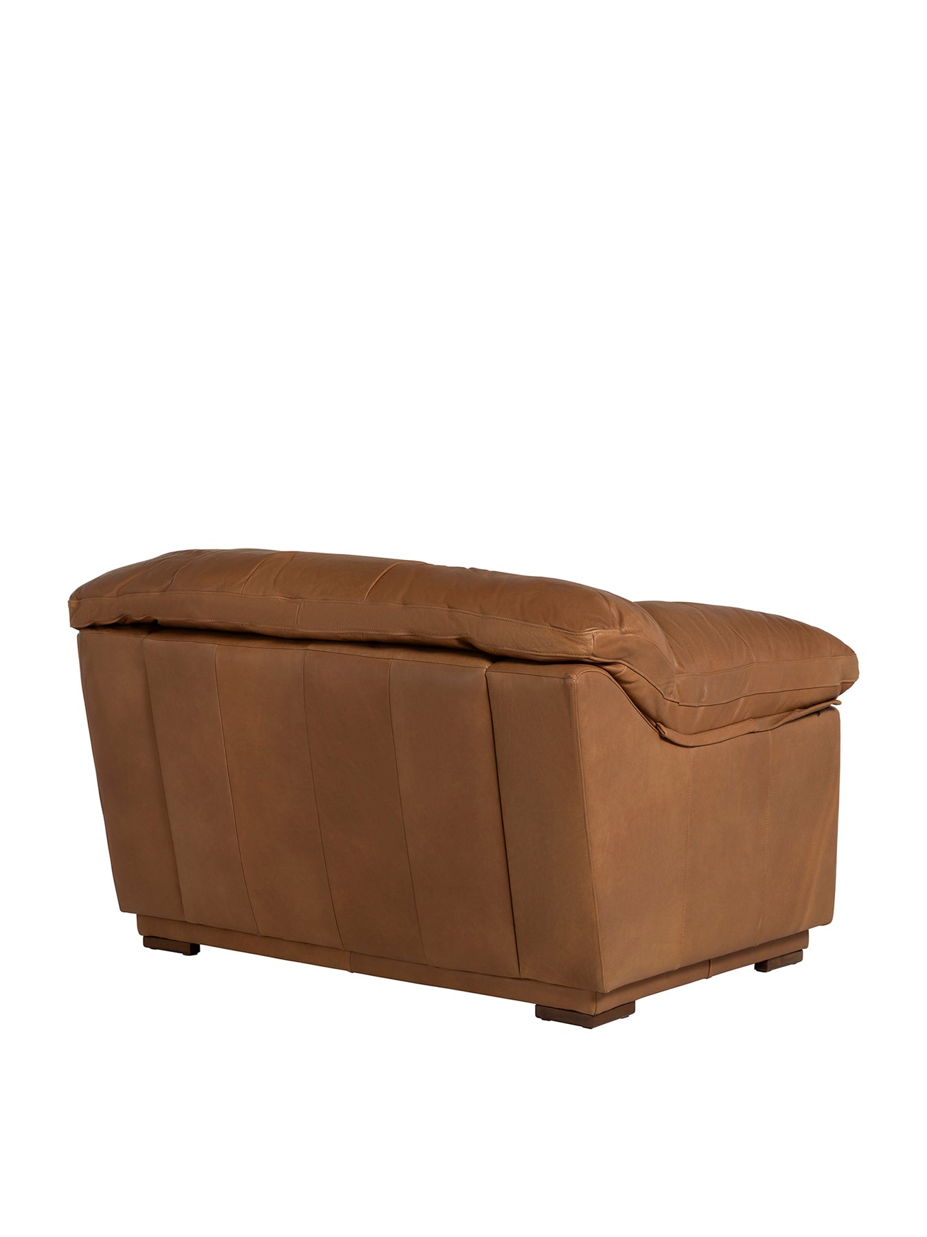 Langley Brown Leather Armchair