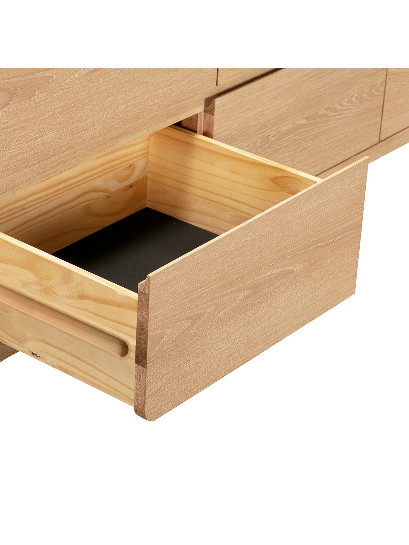 Hadrian Oak 9 Drawer Dresser