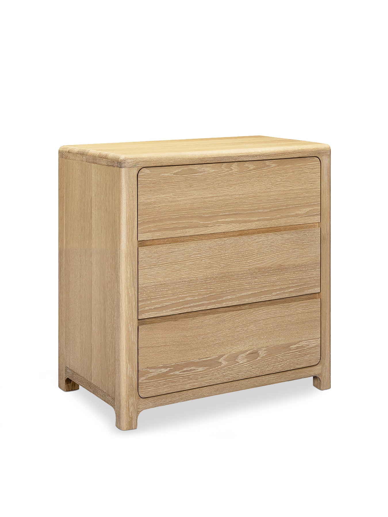 Hadrian Oak 3 Drawer Chest