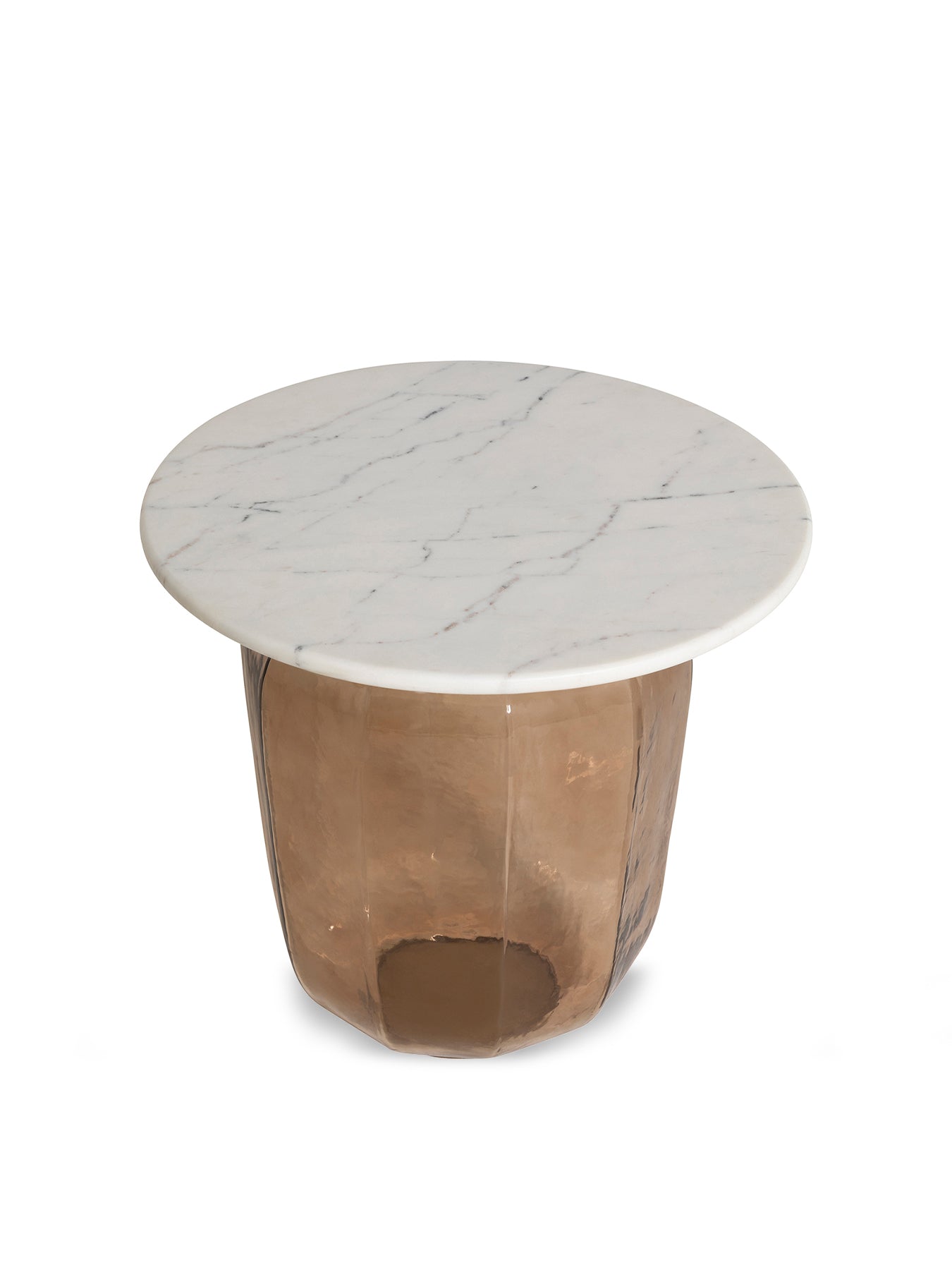 Rossi Marble and Glass Coffee Table Large