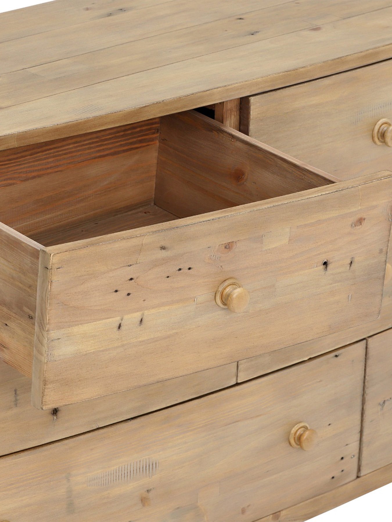 Lewes Reclaimed Wood 8 Drawer Dresser