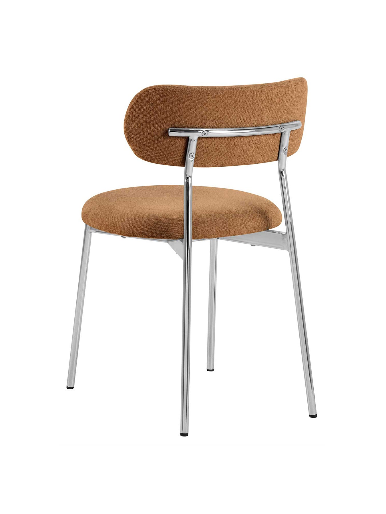 Tansley Brown Fabric Dining Chair
