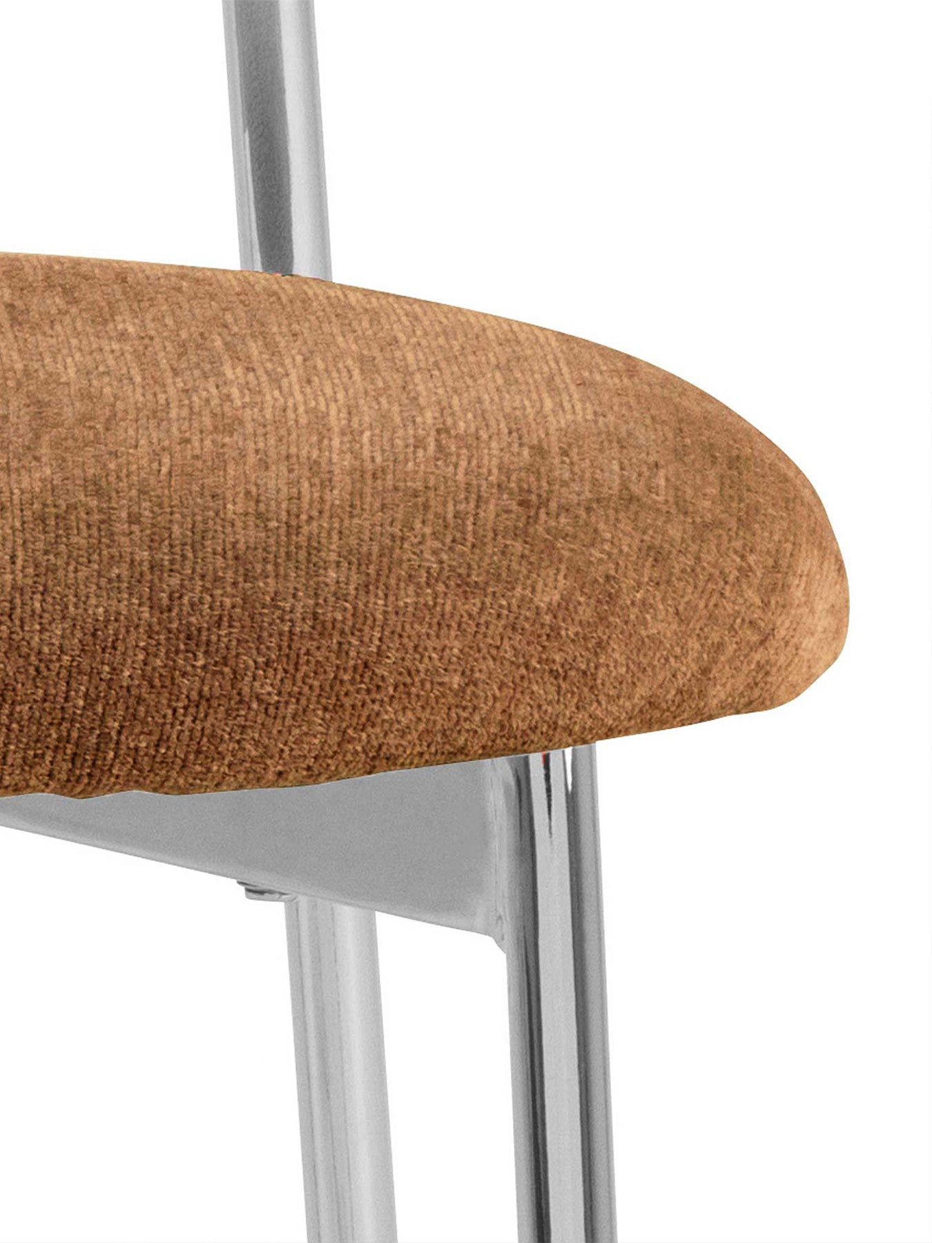 Tansley Brown Fabric Dining Chair