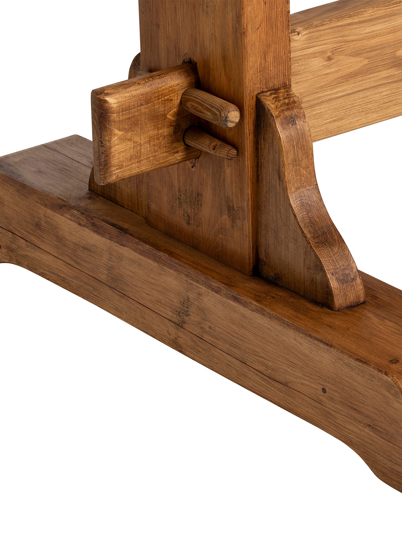 Covington Reclaimed Wood Dining Table 240cm Seats 6-8