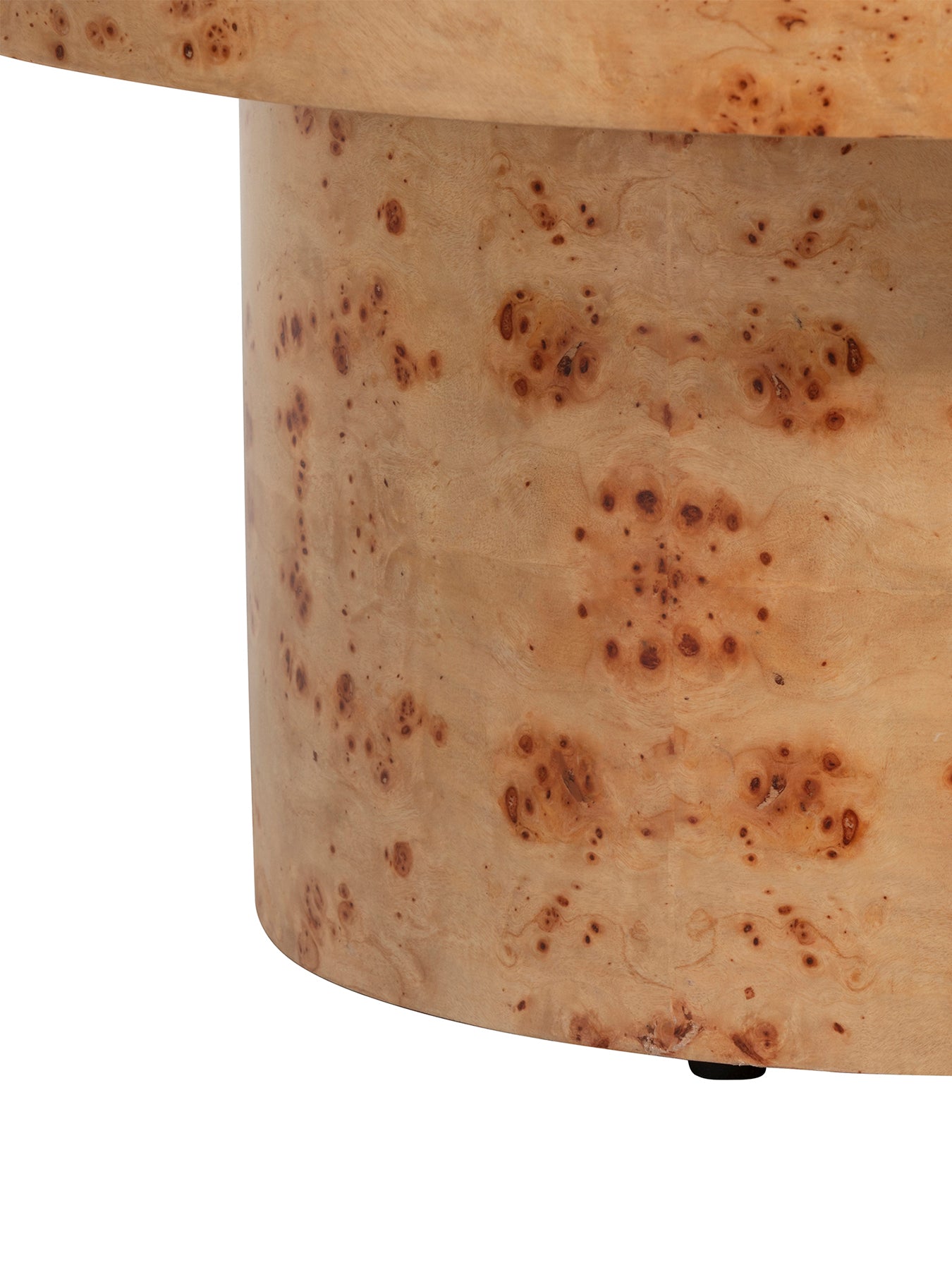 Castile Burl Veneer Side Table