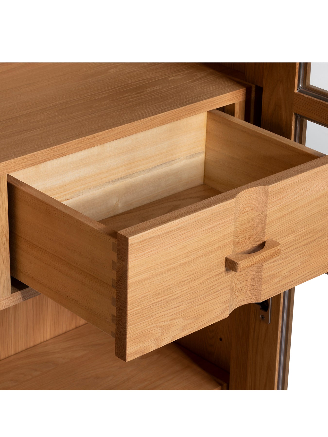 Maddison Oak Display Cabinet
