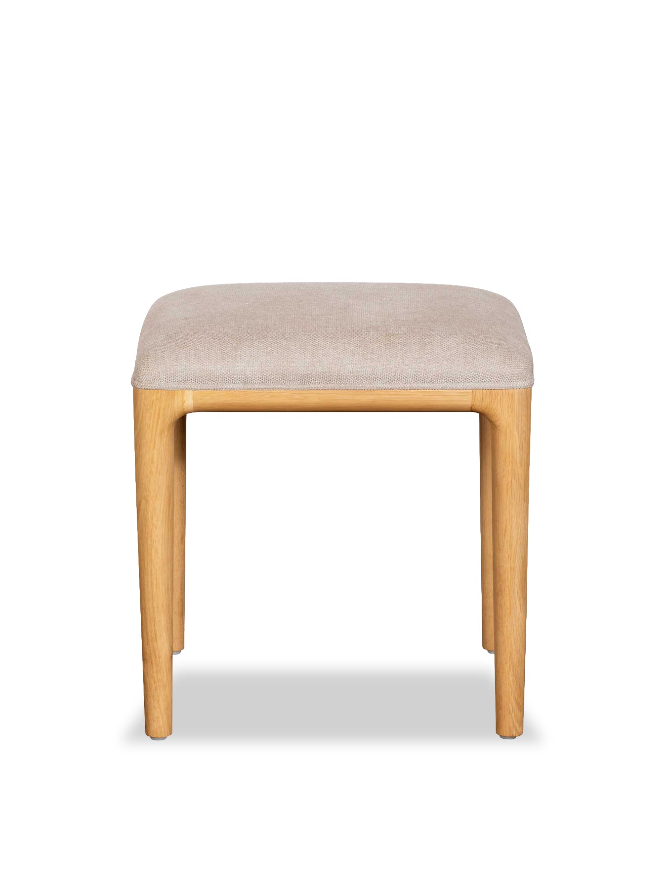 Winchester Oak Upholstered Stool