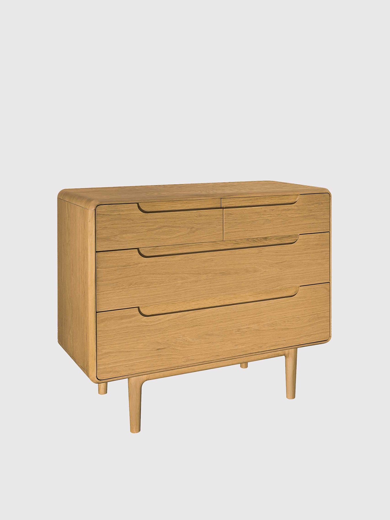 Winchester Solid Oak 4 Drawer Chest