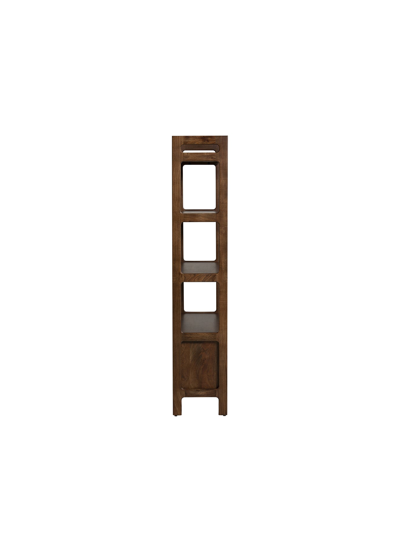 Cresta Acacia Wood 4 Shelf Bookcase