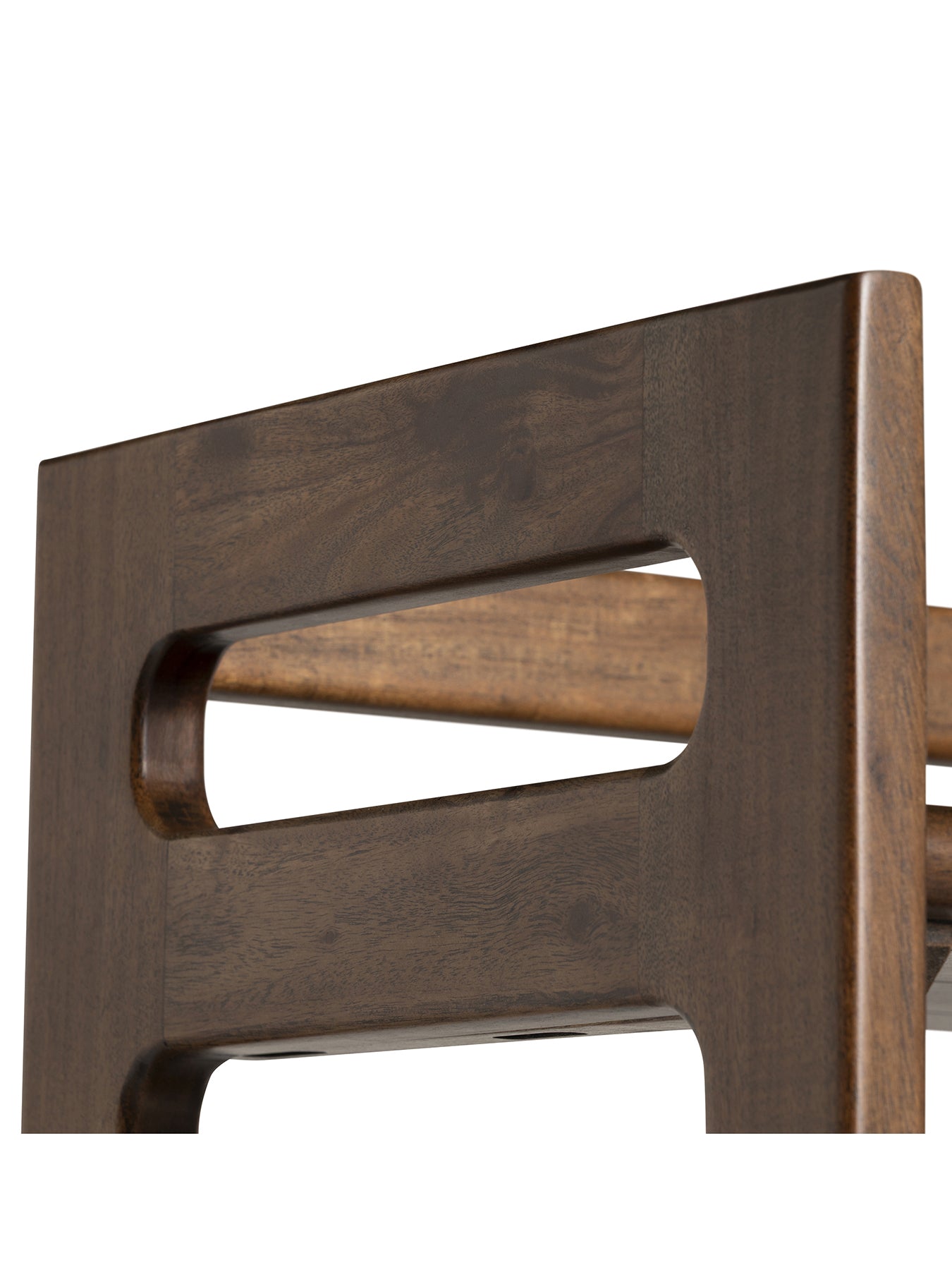 Cresta Acacia Wood 4 Shelf Bookcase