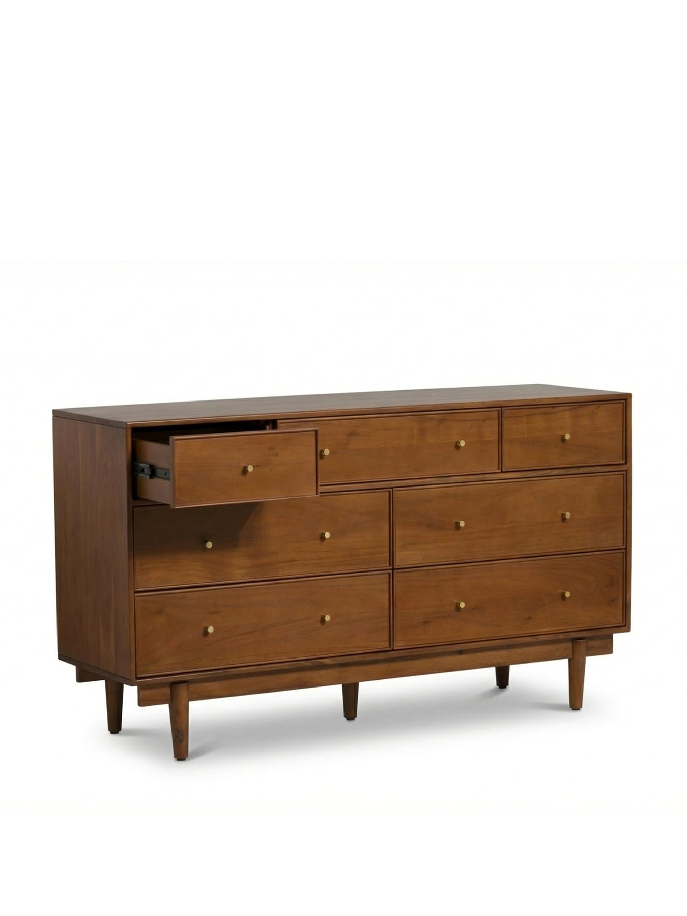 Sendai Wooden 7 Drawer Dresser