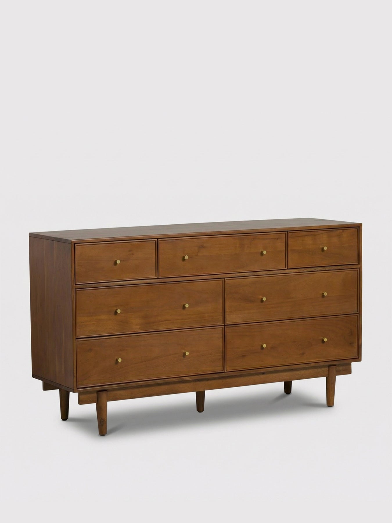 Sendai Wooden 7 Drawer Dresser