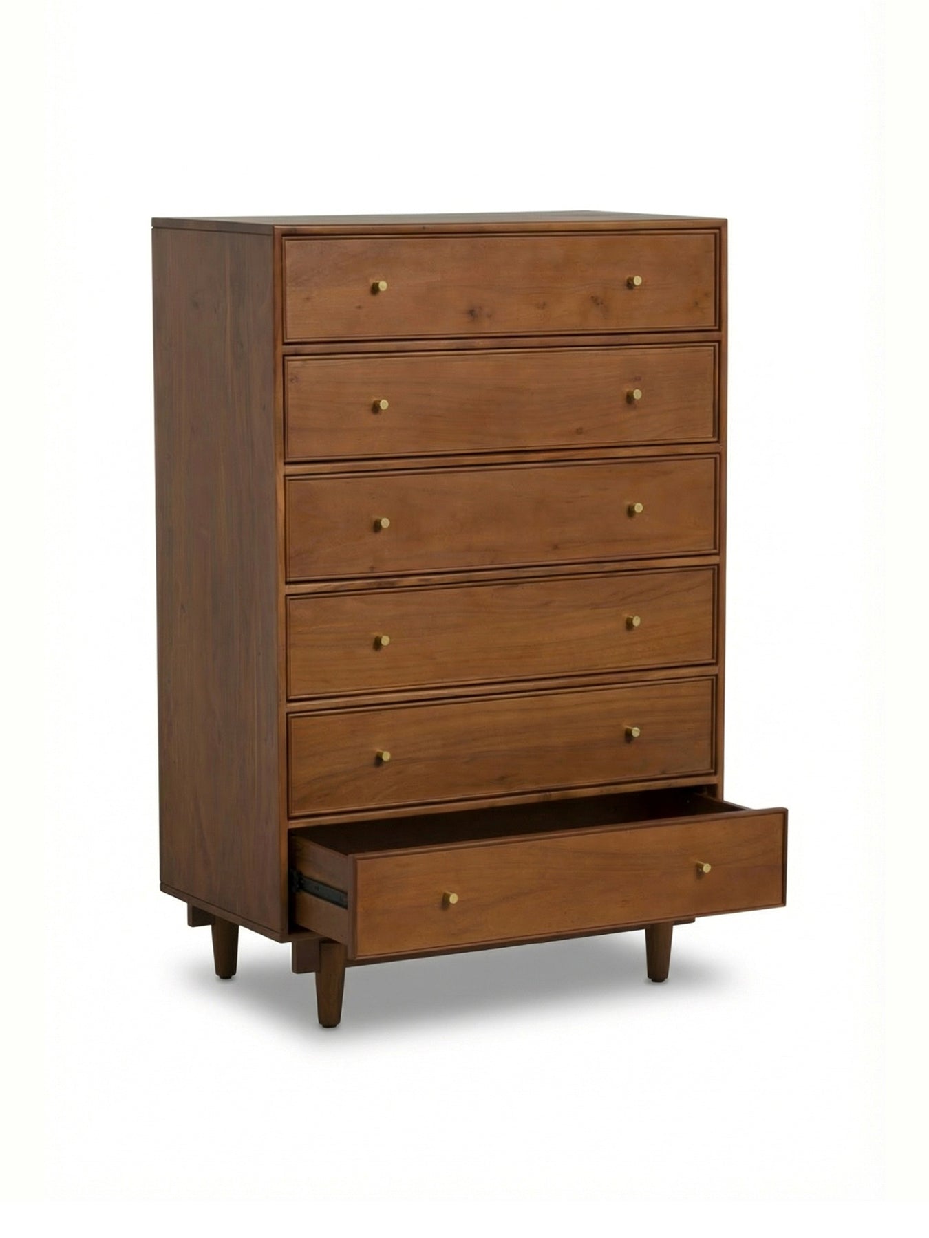 Sendai Wooden 6 Drawer Tallboy