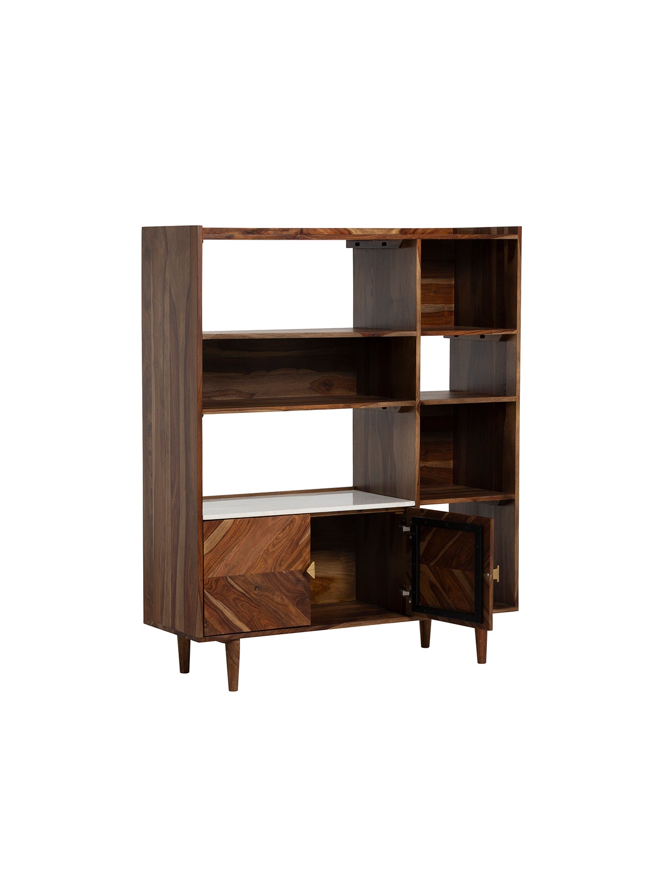 Vida Wooden Display Cabinet