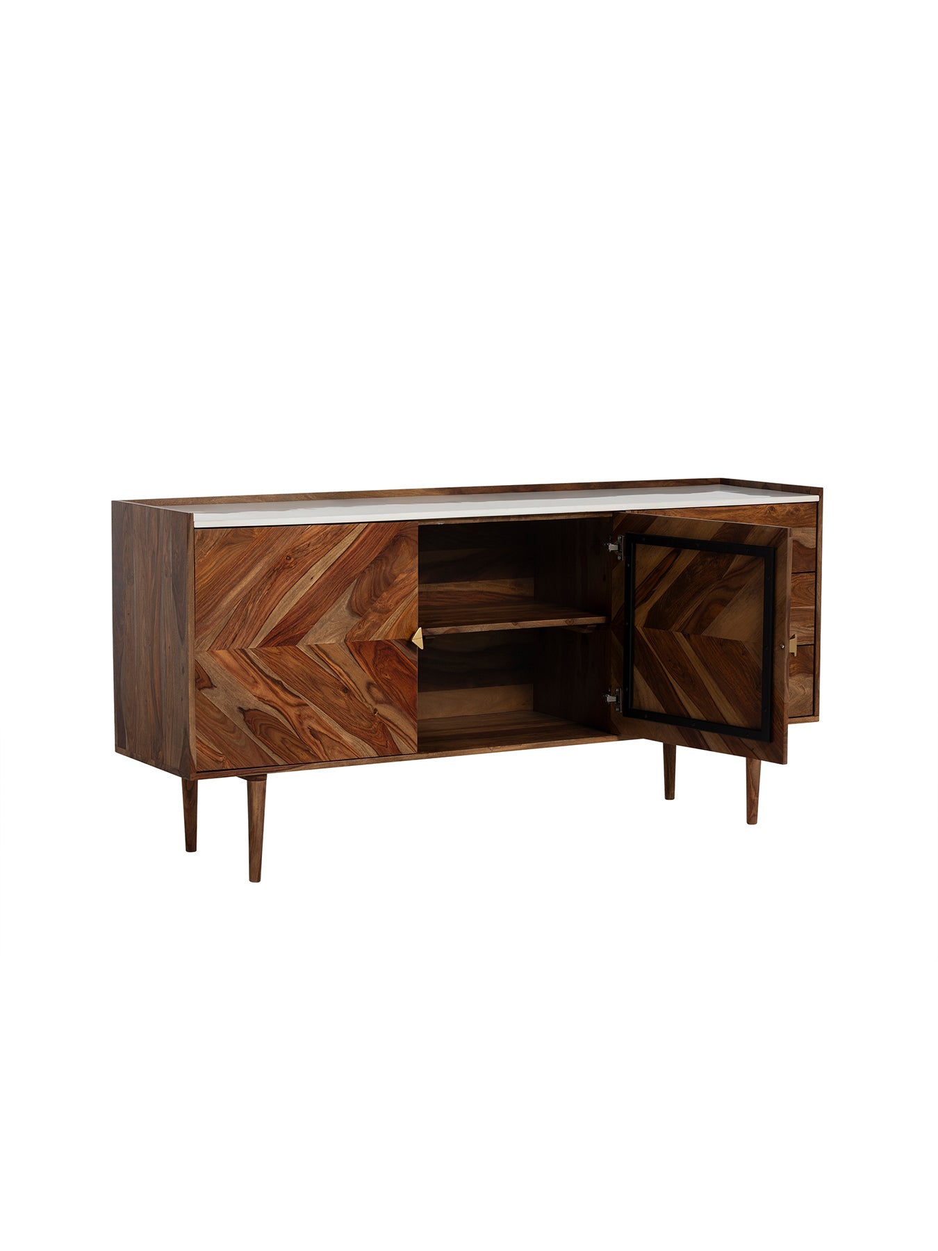 Vida Natural Wood Sideboard