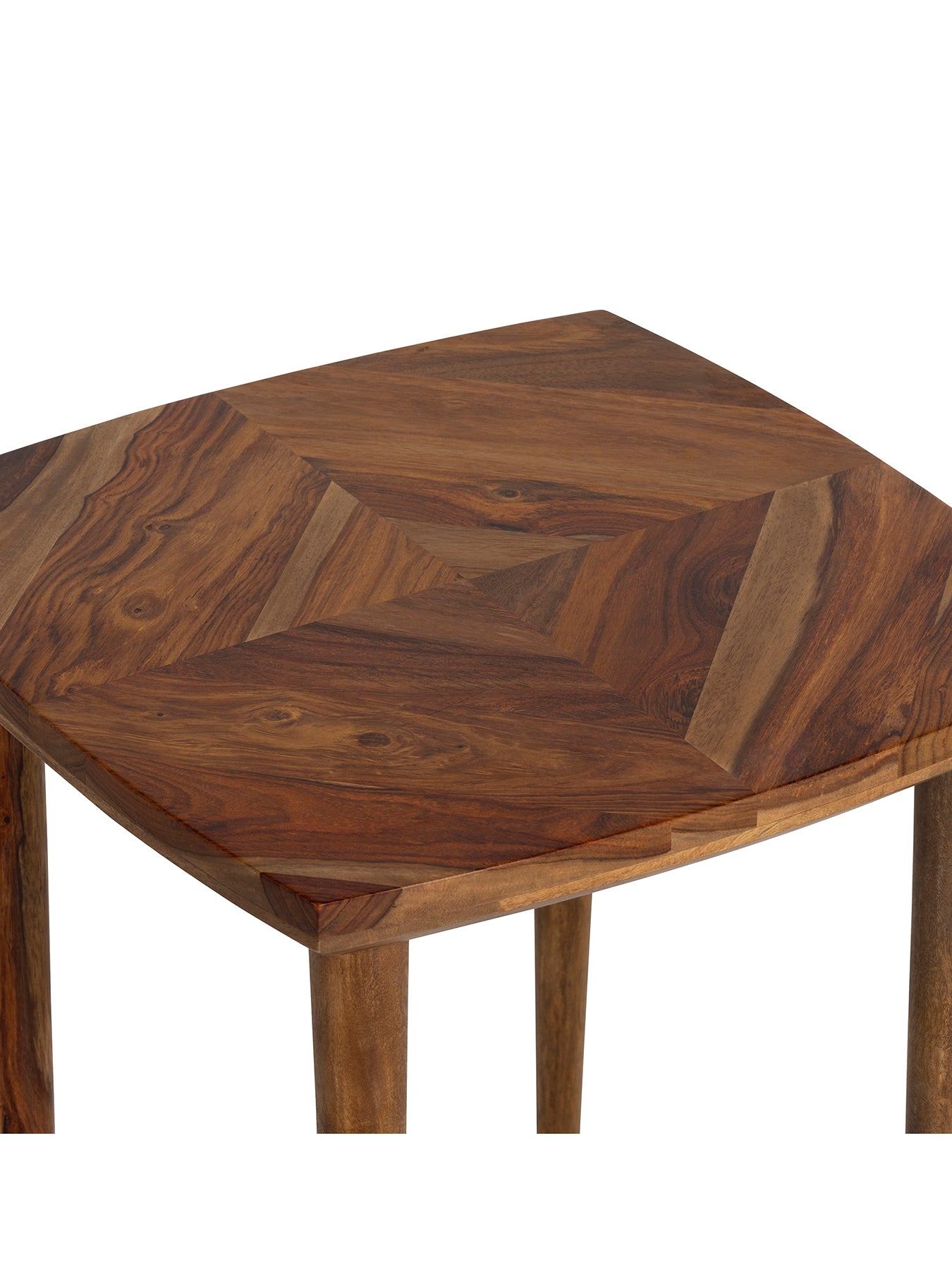 Vida Natural Wood Side Table